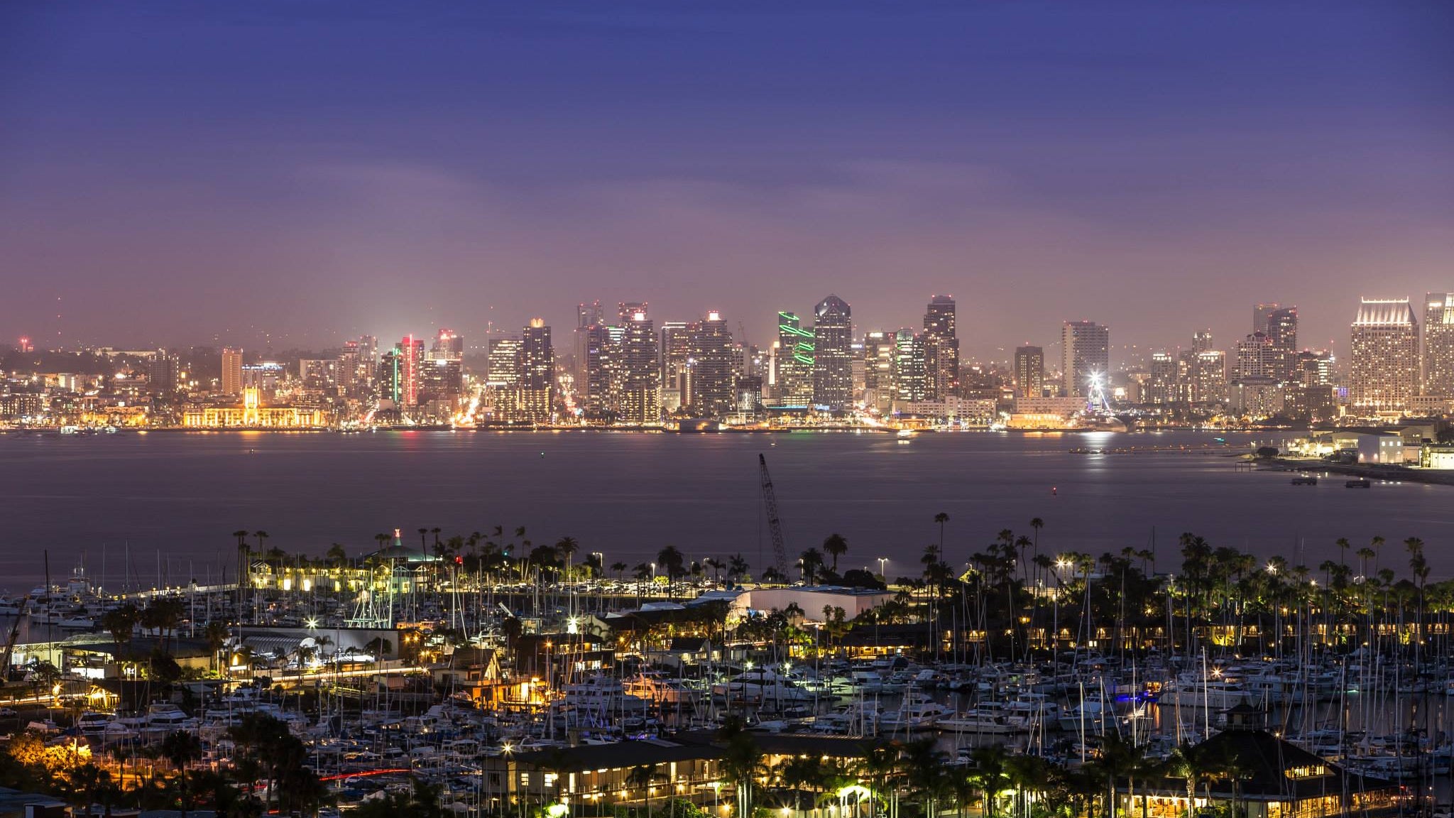 Blue Hour Calm — Coronado Island