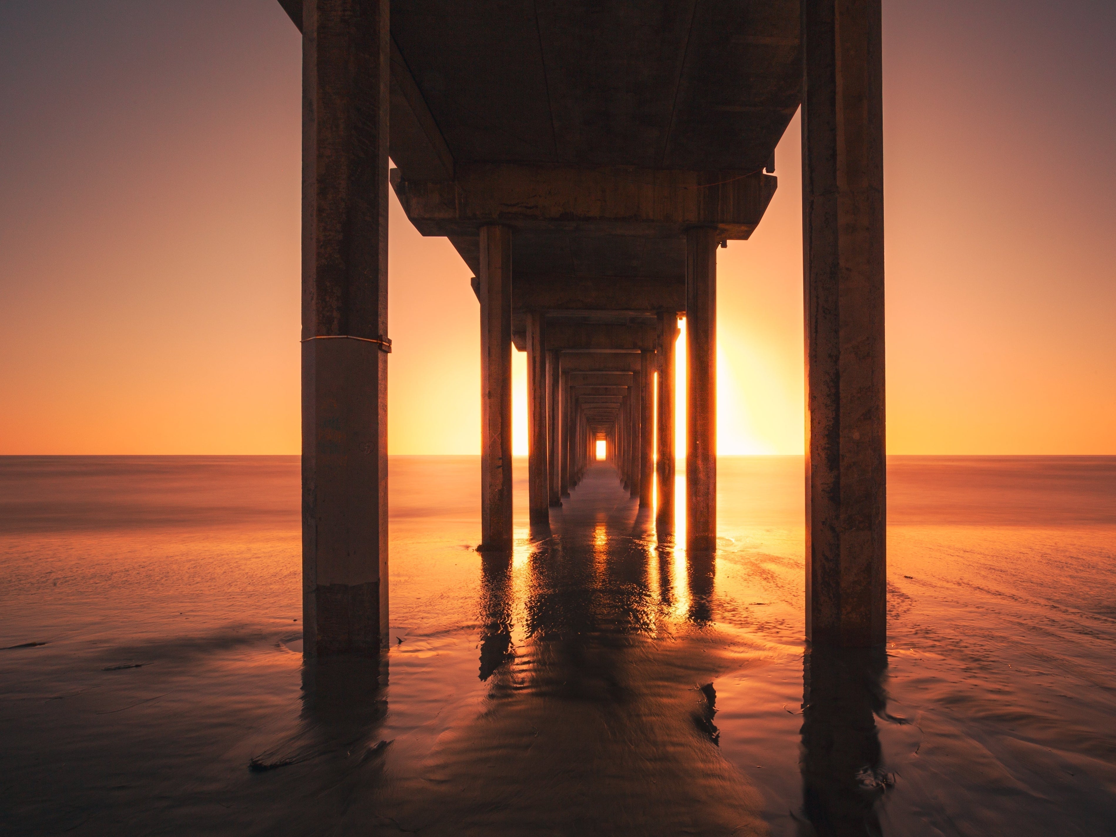 Golden Alignment  — Scripps Pier