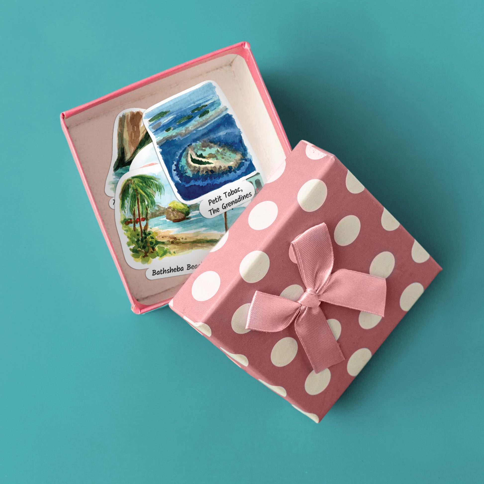 Caribbean Paradise Statement Stickers (31pcs)
