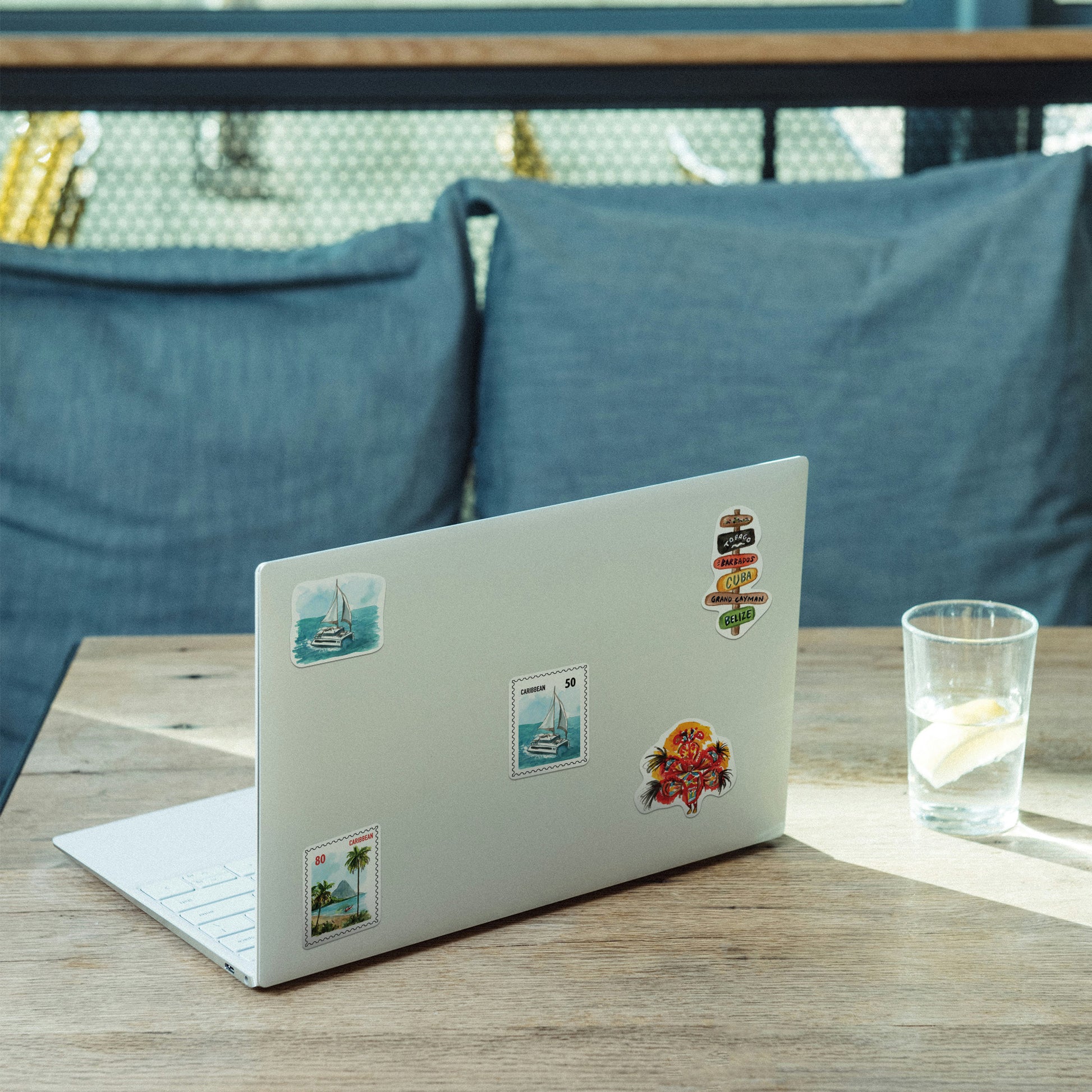 Caribbean Paradise Statement Stickers (31pcs)