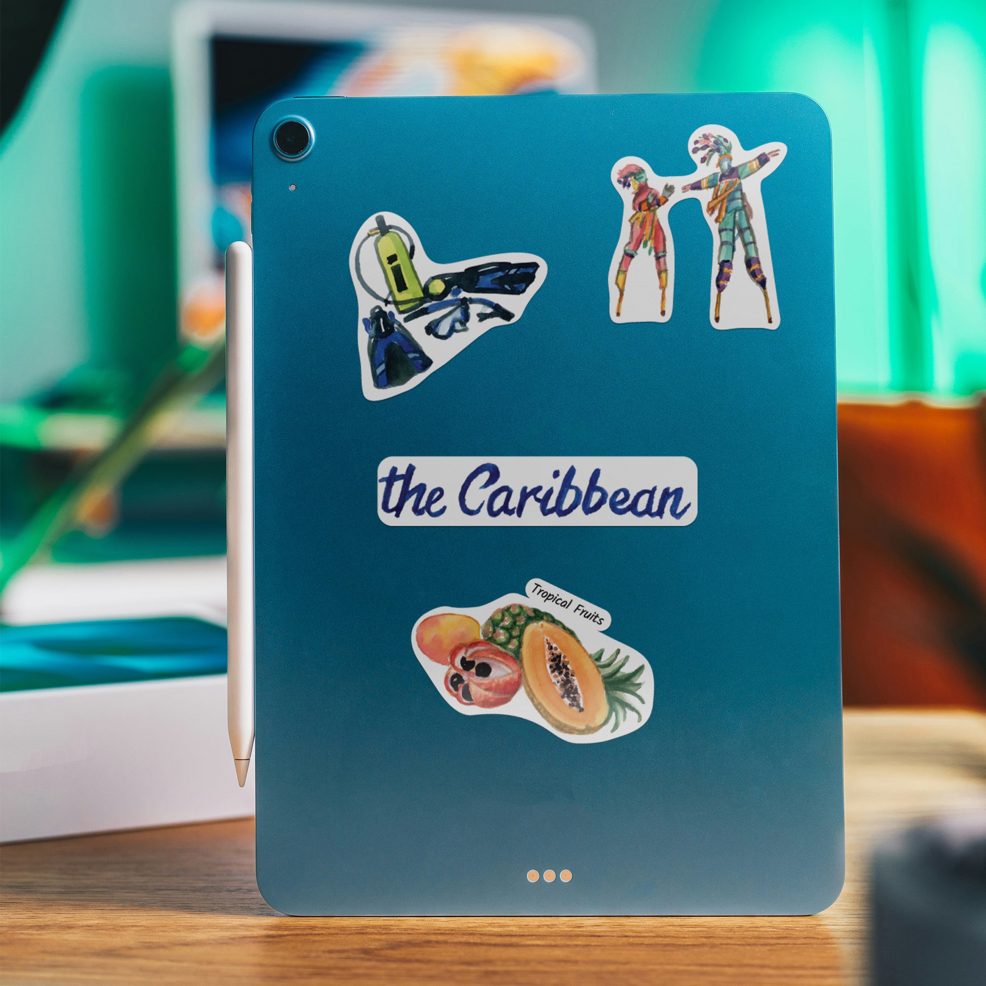 Caribbean Paradise Statement Stickers (31pcs)