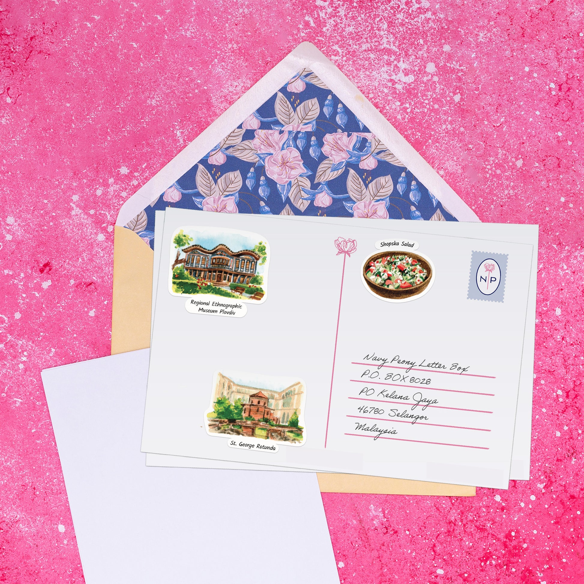 Beguiling Bulgaria Travel Stickers (28pcs)