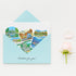 Missouri Botanical Garden, Saint Louis Zoo and Art Museum stickers in a card reading 'Stickers for you!'
