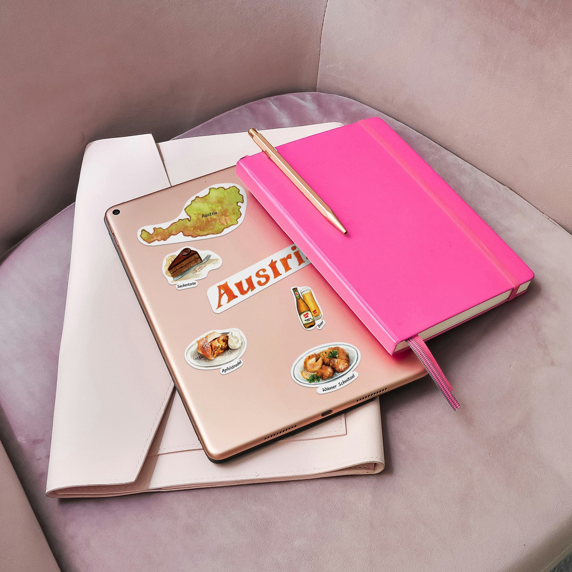 Classical Austria Statement Stickers (31pcs)