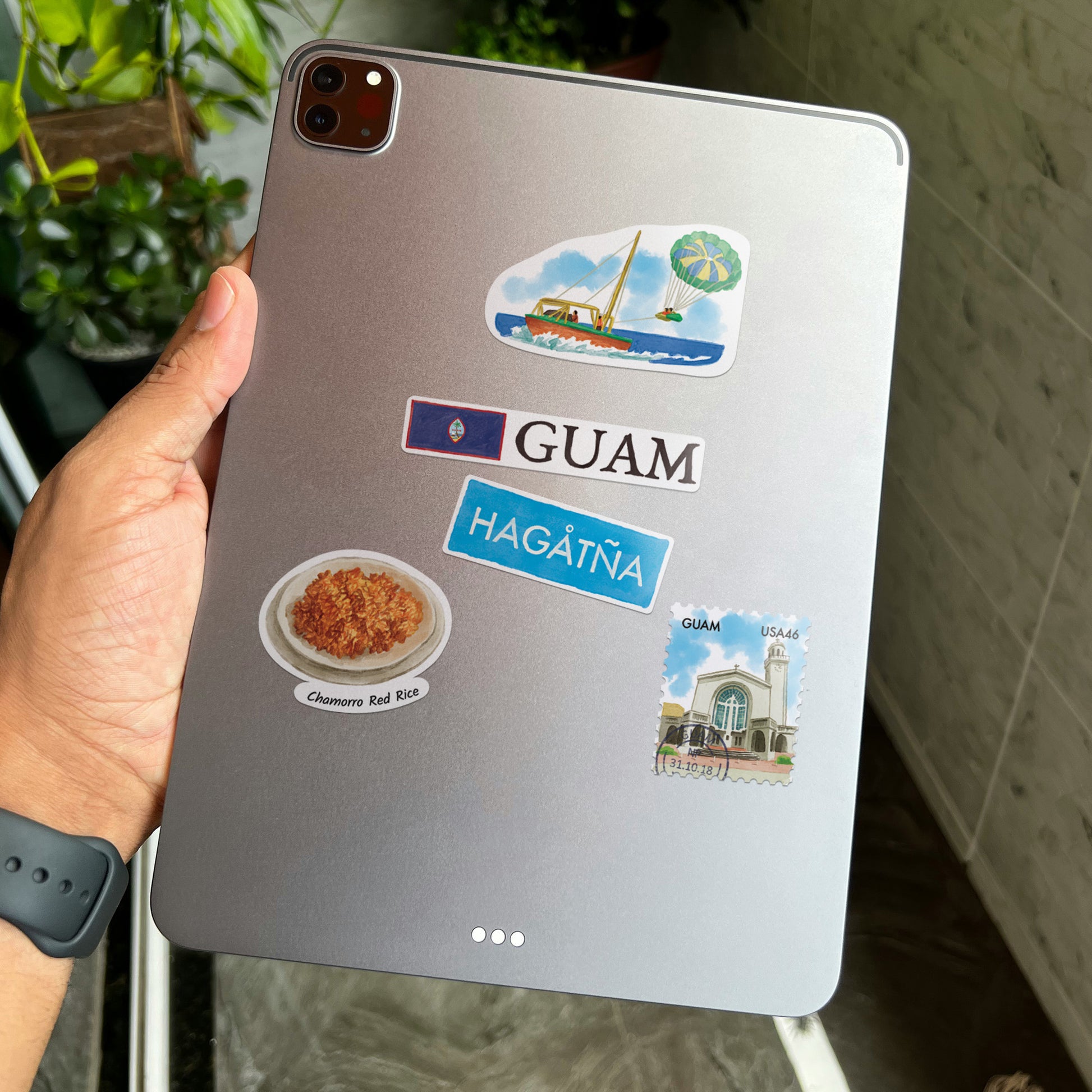 Gentle Guam Statement Stickers (28pcs)