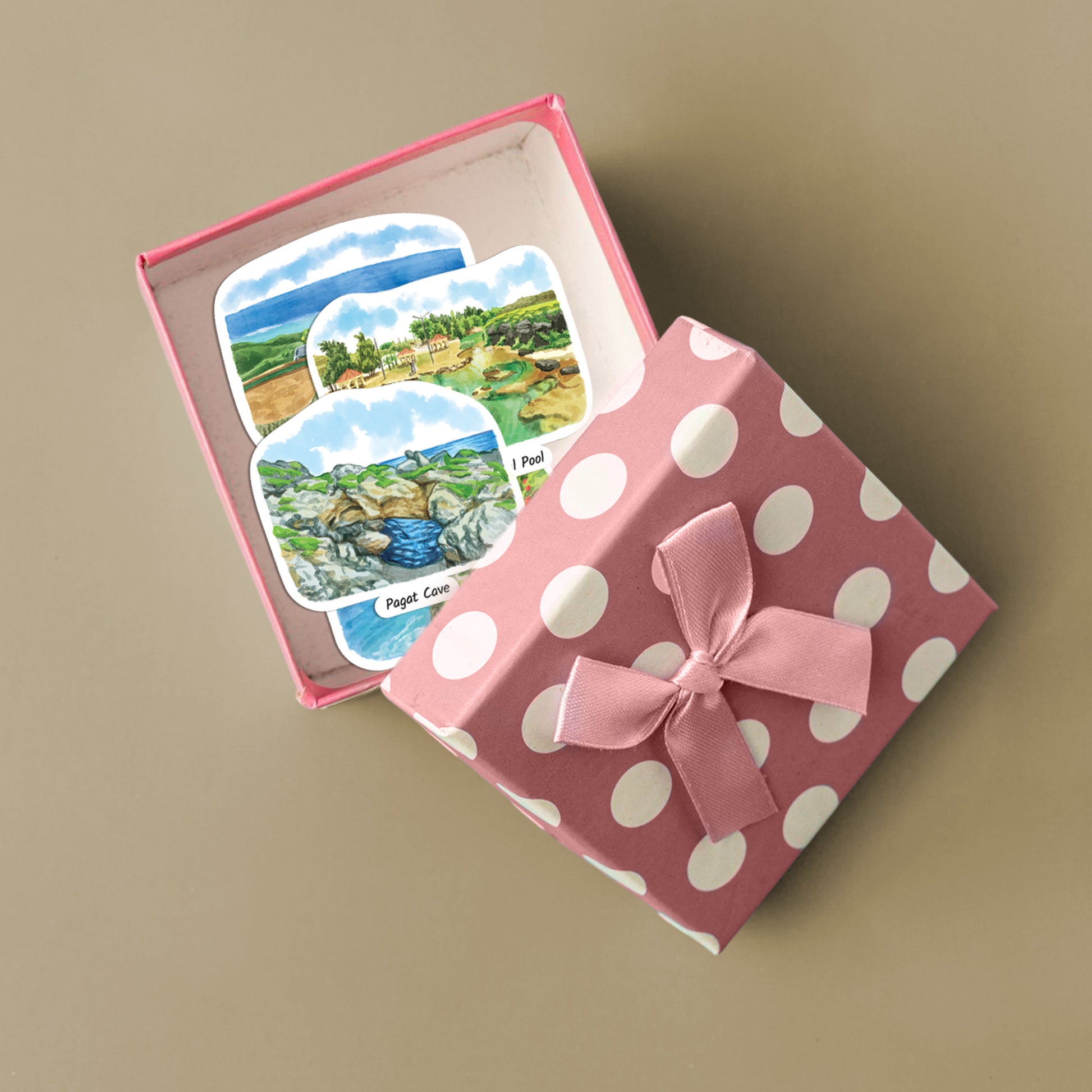 Gentle Guam Statement Stickers (28pcs)