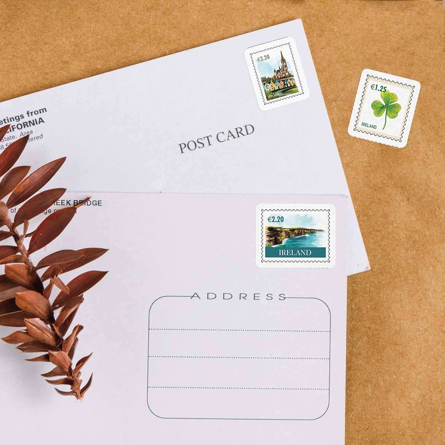 Emerald Ireland Travel Stickers (34pcs)