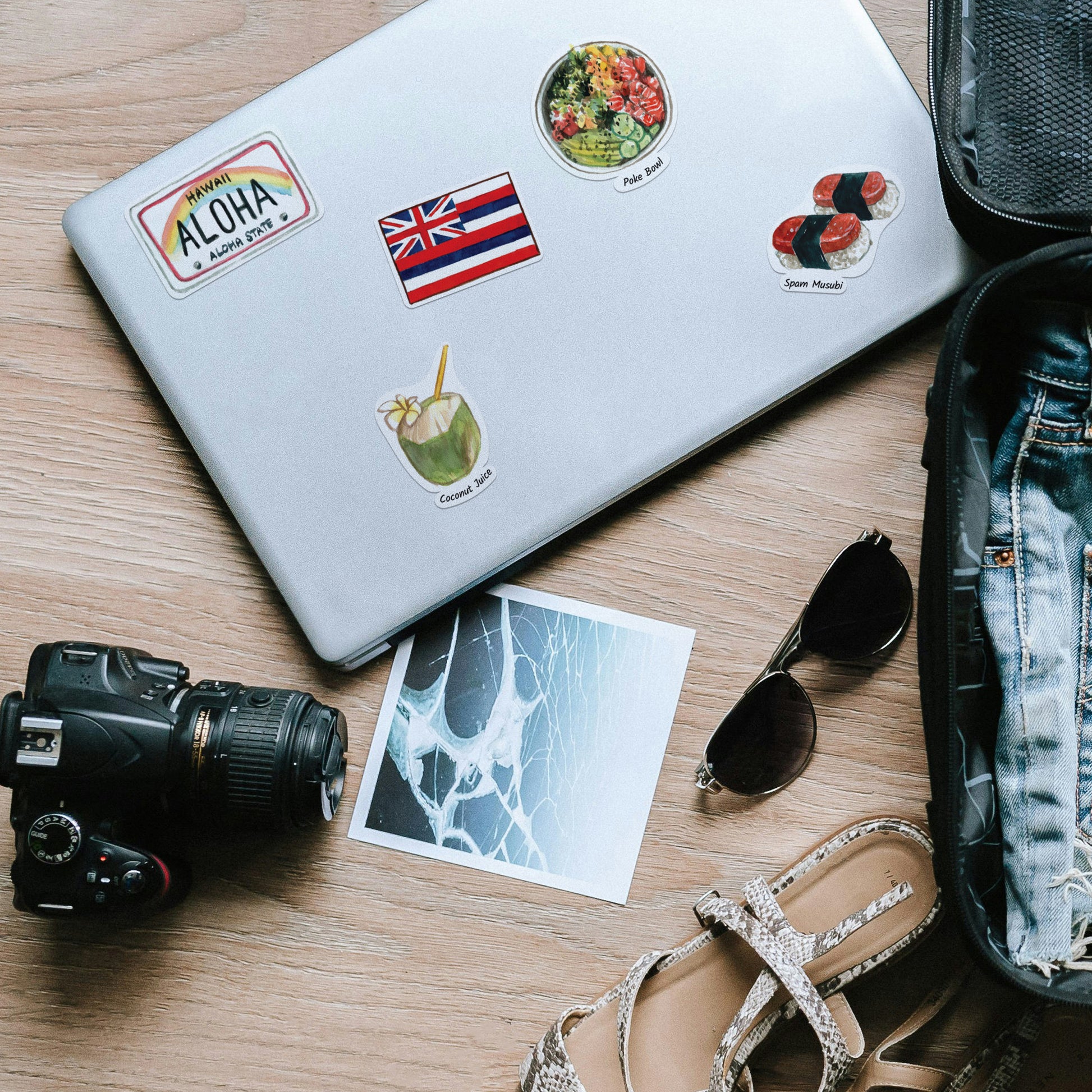 Exotic Hawaii State Statement Stickers (31pcs)