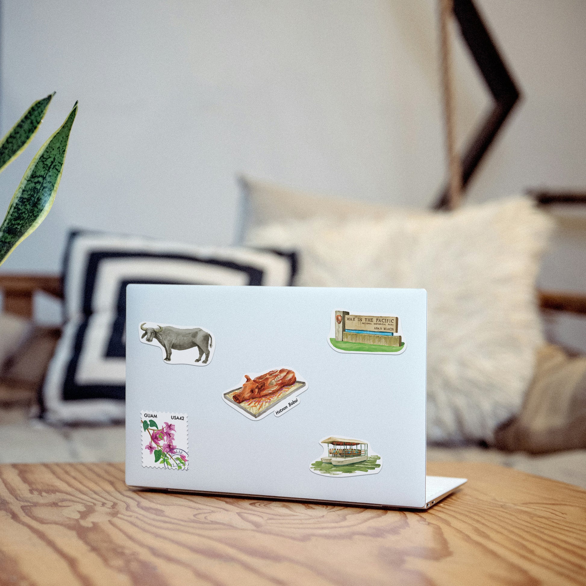 Gentle Guam Statement Stickers (28pcs)