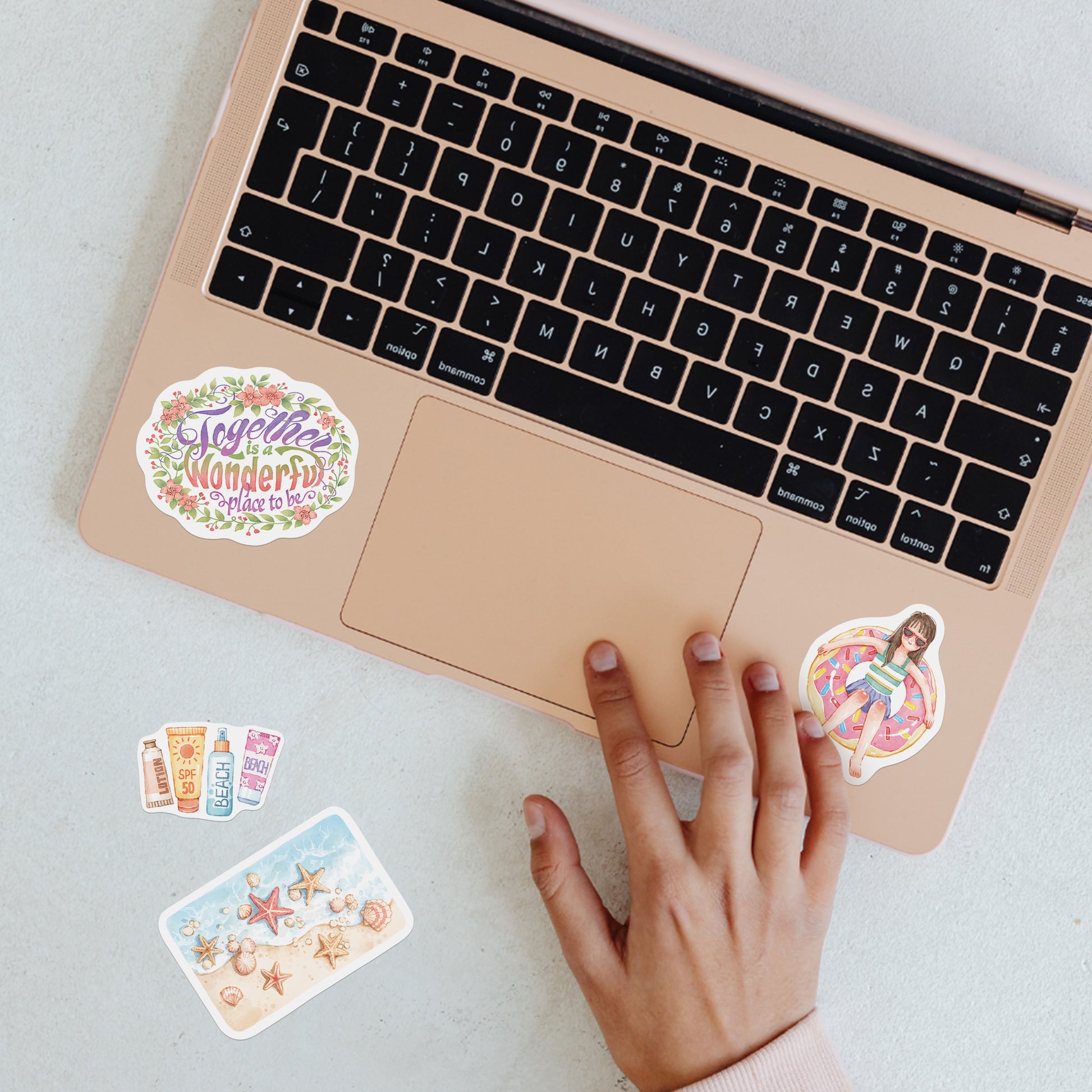 Beach Memories Statement Stickers (28pcs)