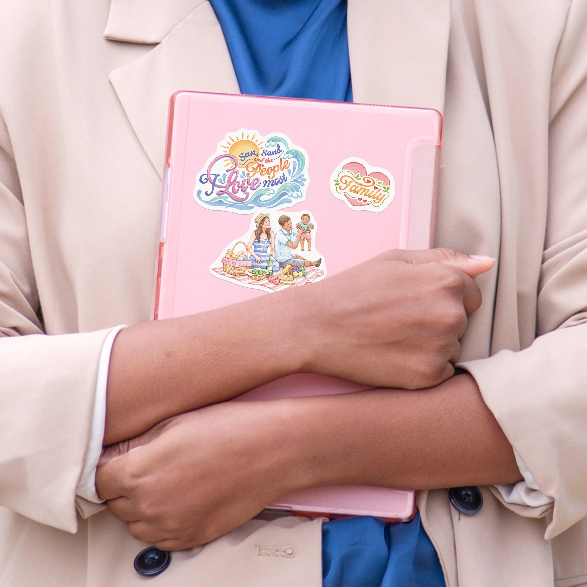 Beach Memories Statement Stickers (28pcs)