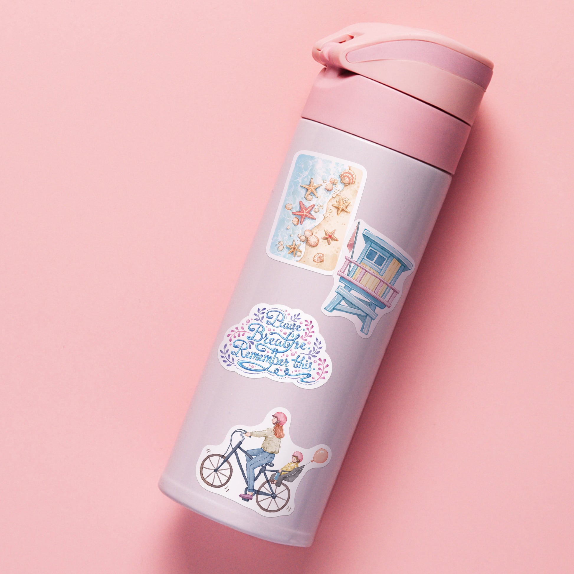 Beach Memories Statement Stickers (28pcs)