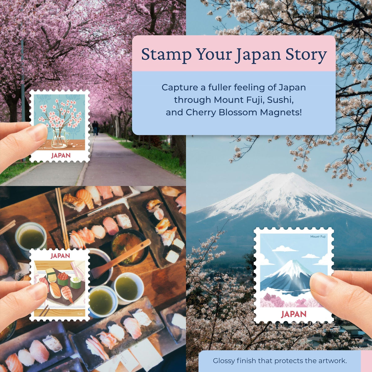 Imperial Japan Magnet Set (3pcs)