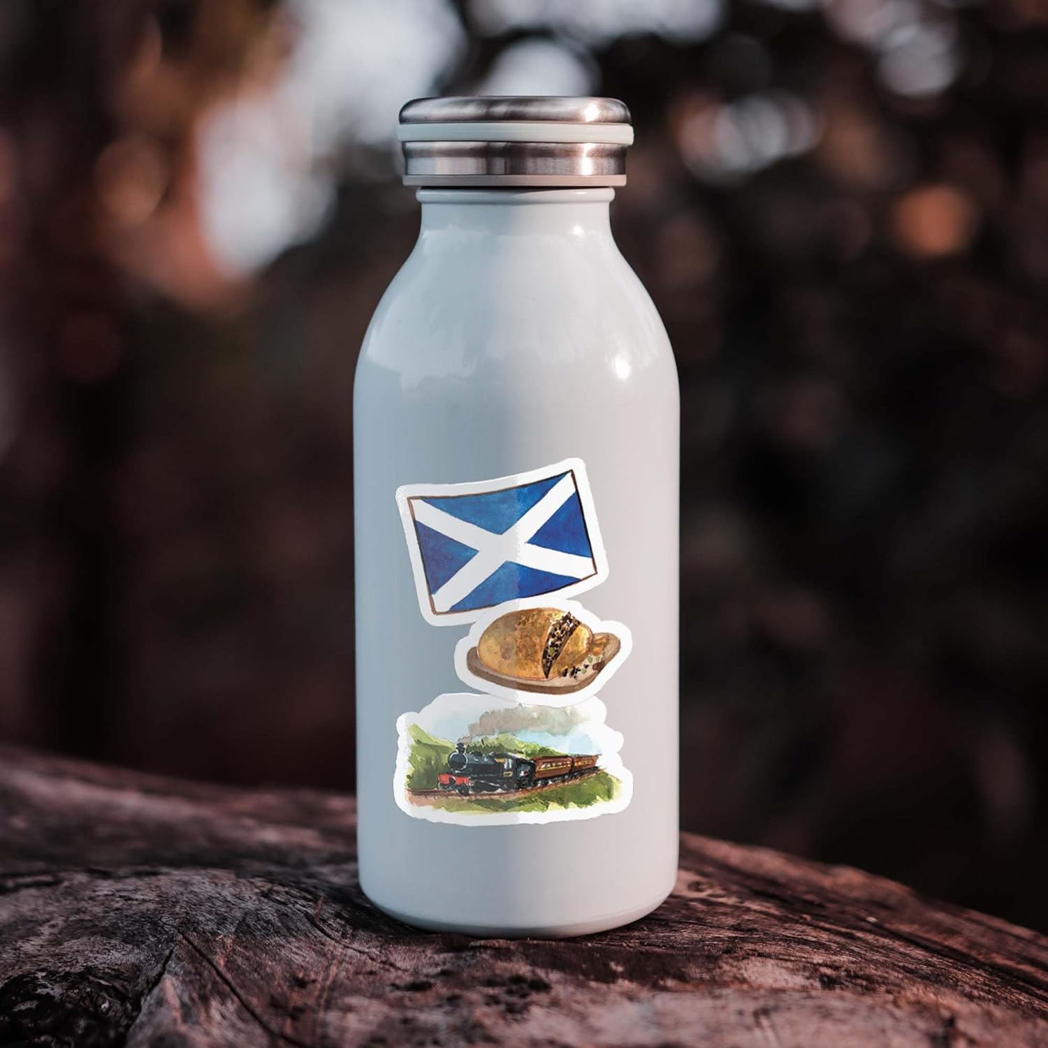 Spectacular Scotland Travel Stickers (31pcs)