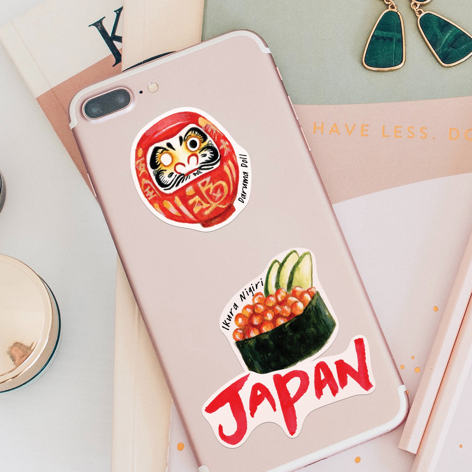 Imperial Japan Large Size Travel Stickers (29pcs)