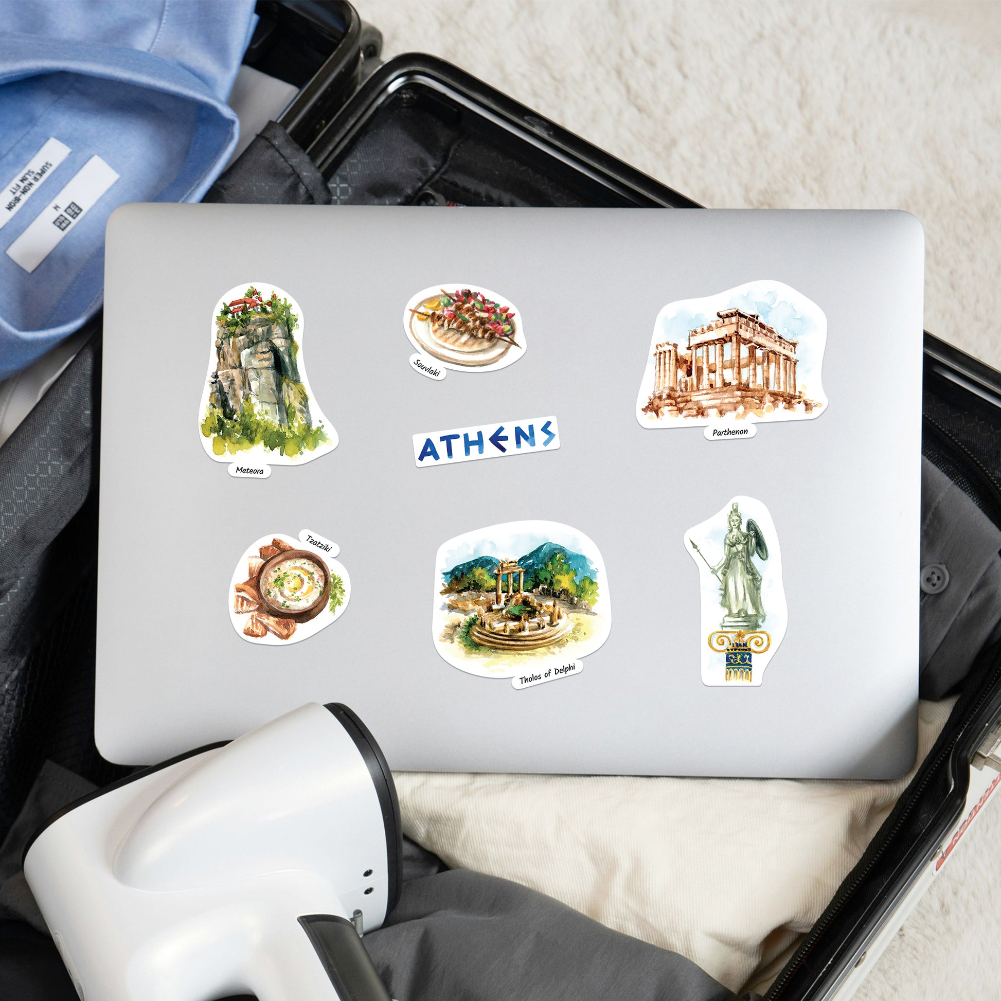 Idyllic Greece Statement Stickers (29pcs)