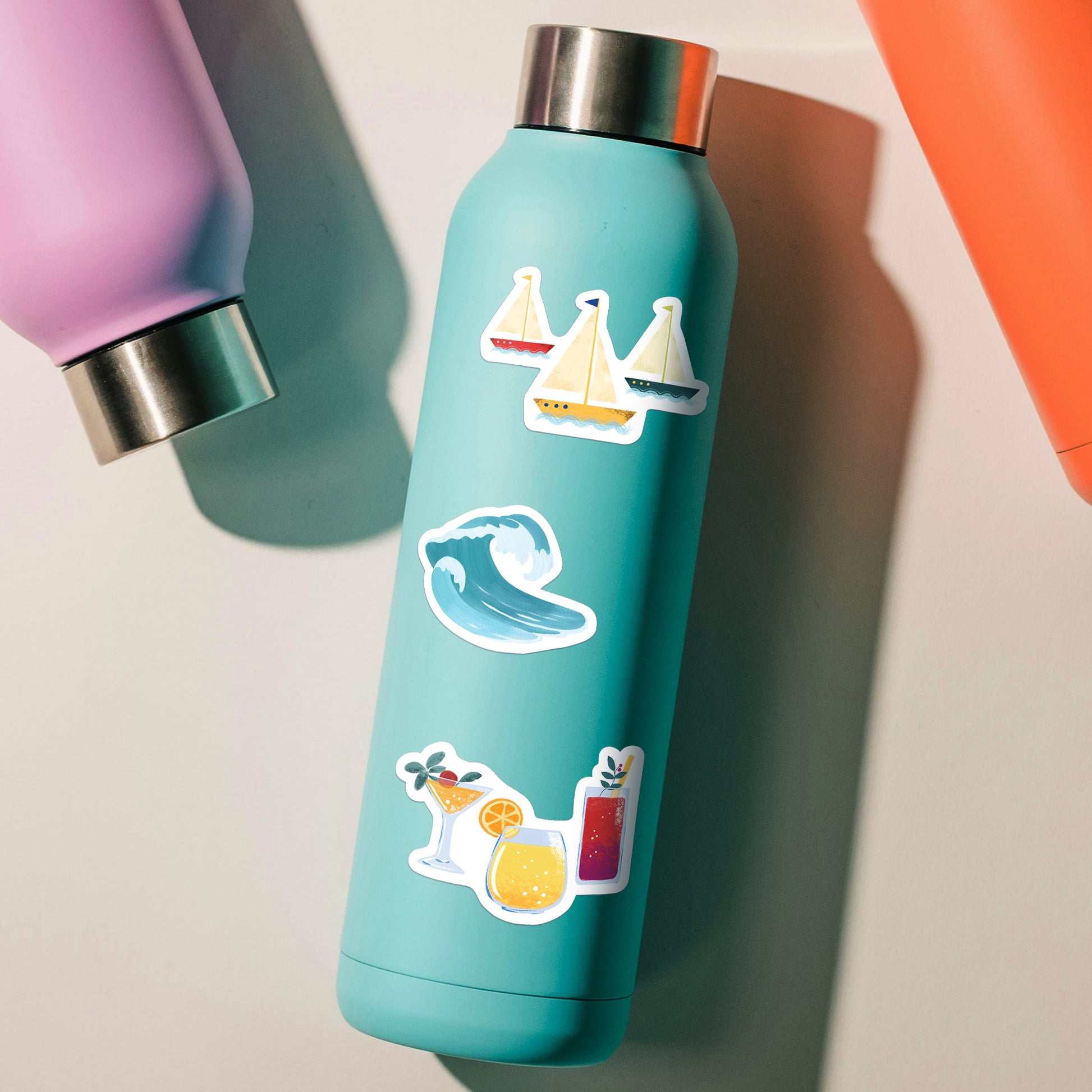 Relaxing Cruise Statement Stickers (30pcs)