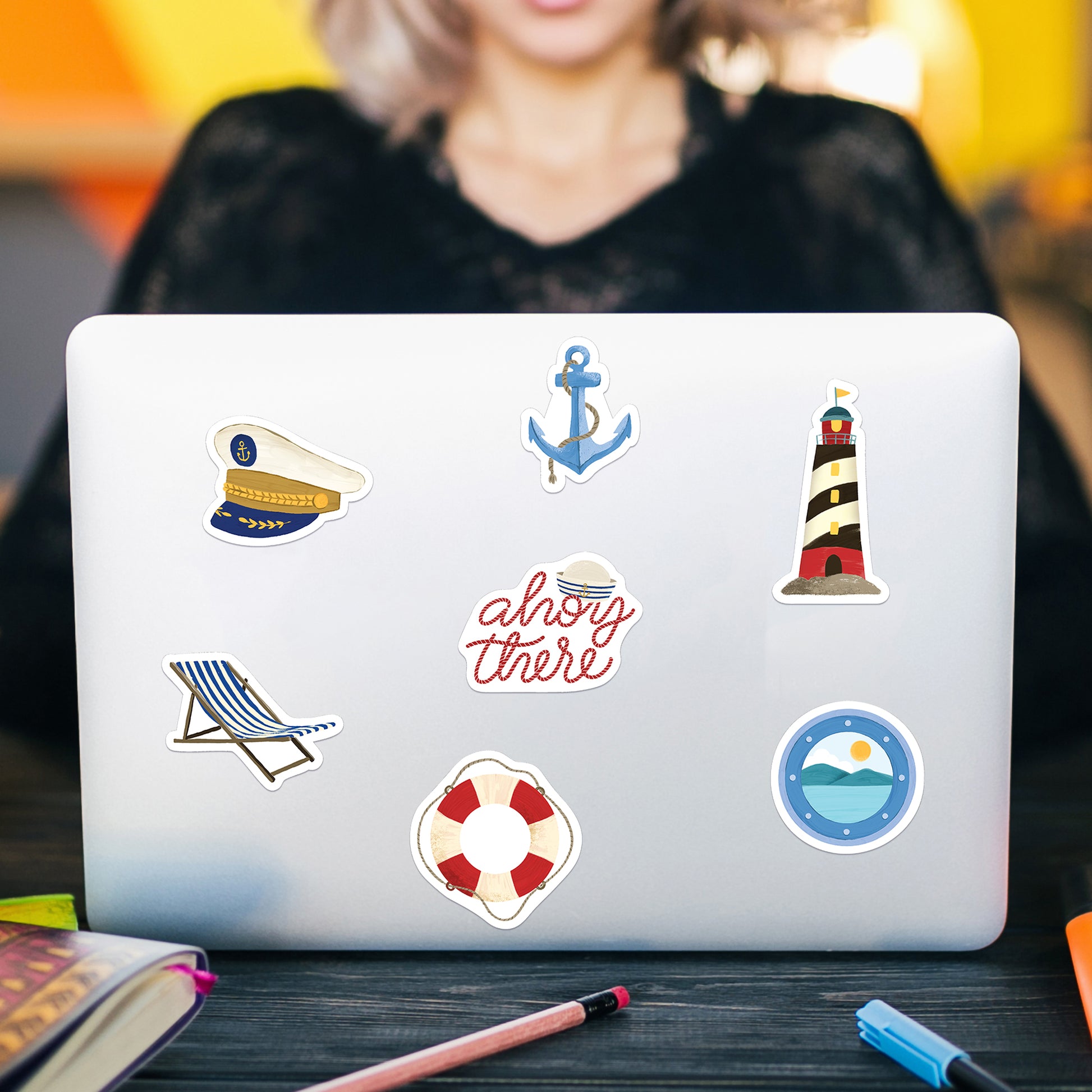 Relaxing Cruise Statement Stickers (30pcs)