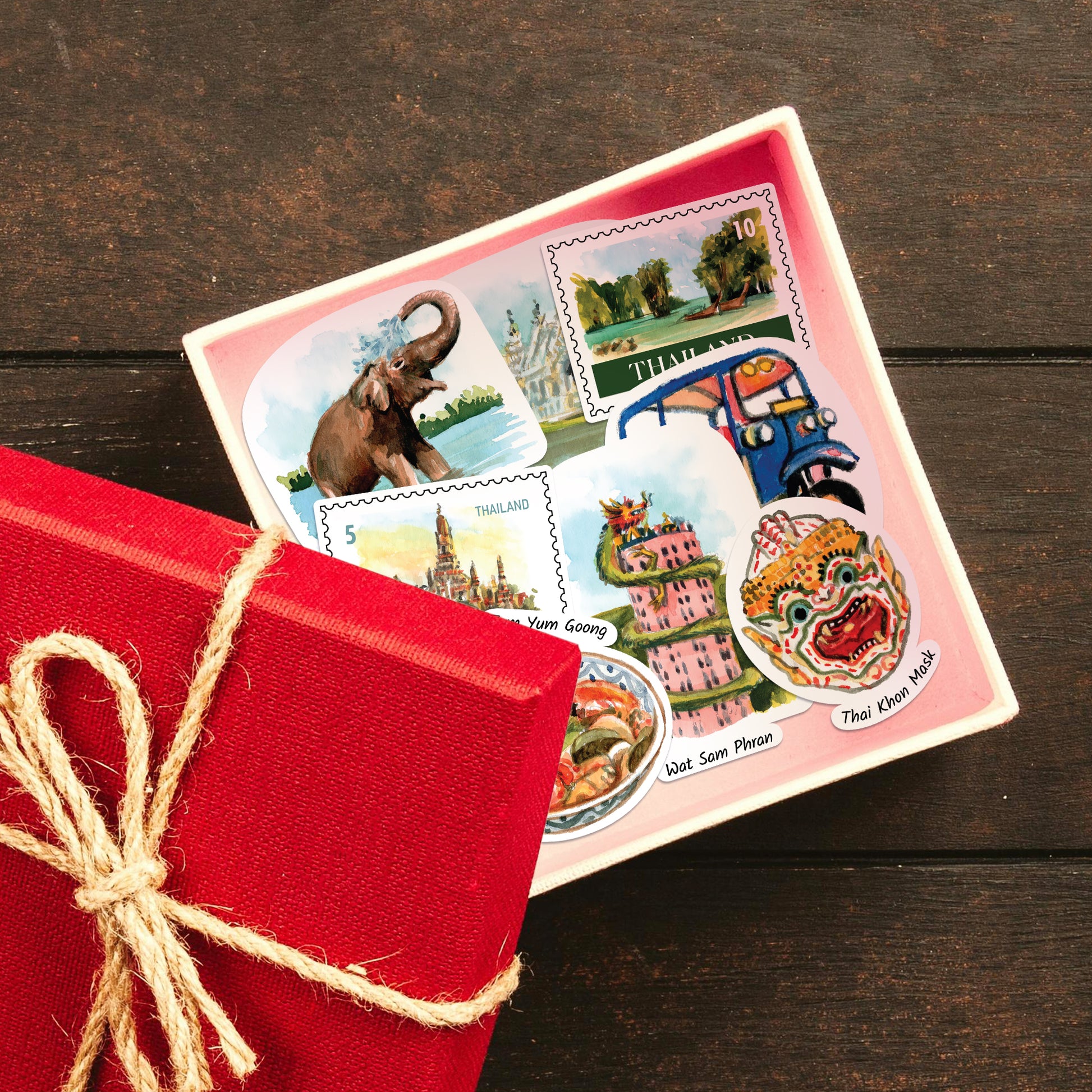 Amazing Thailand Statement Stickers (30pcs)