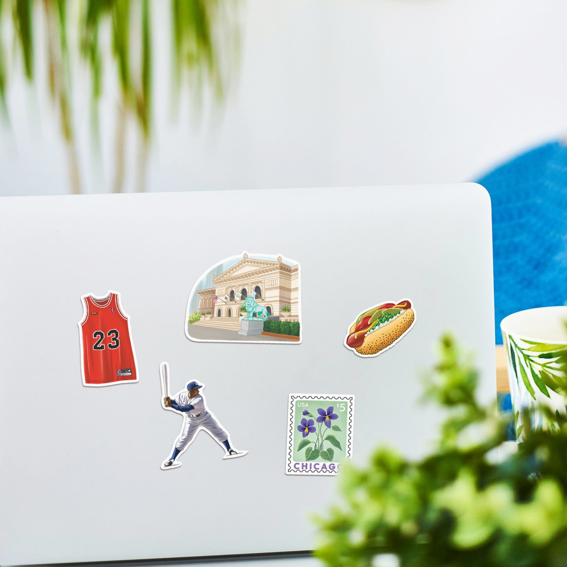Windy Chicago Statement Stickers (28pcs)