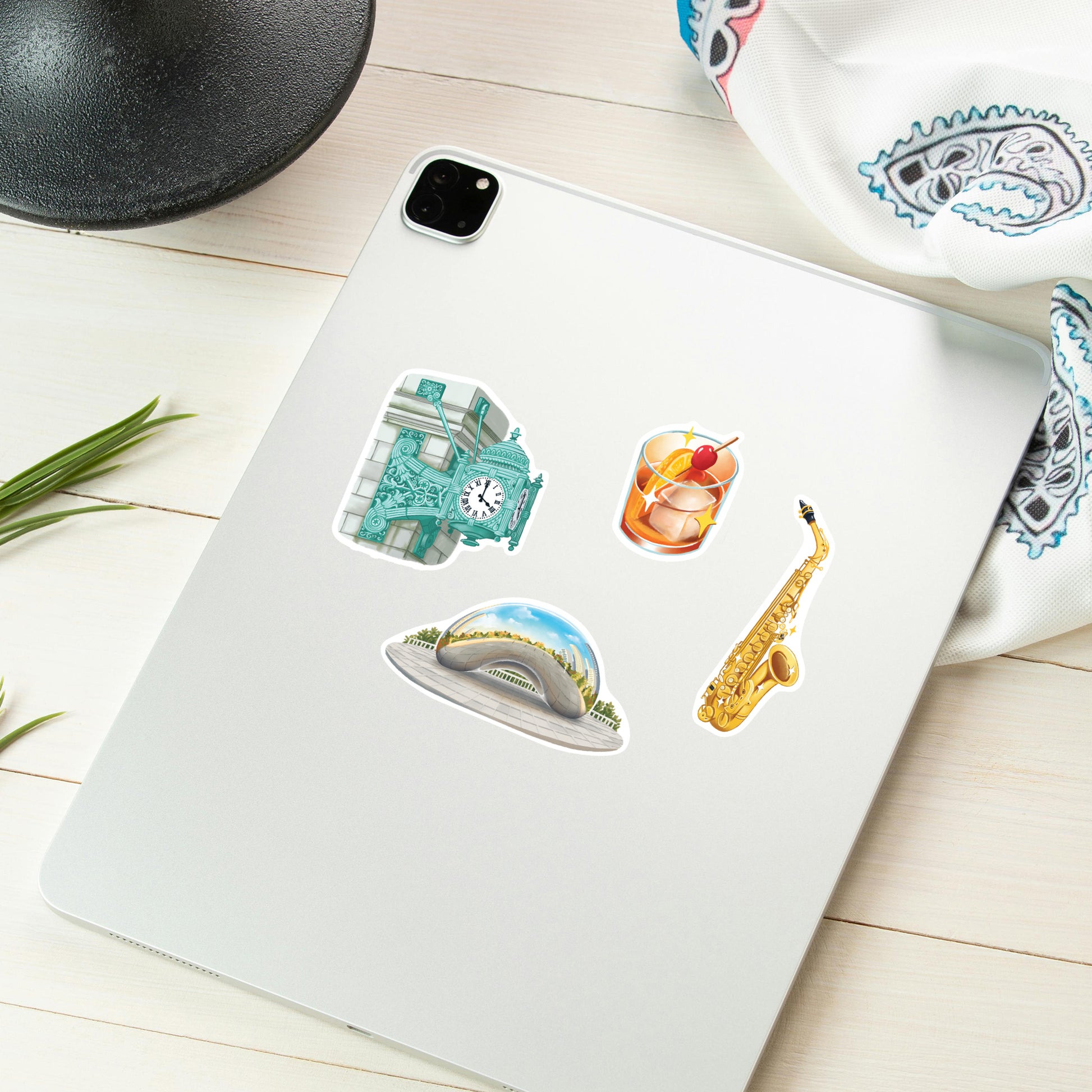 Windy Chicago Statement Stickers (28pcs)