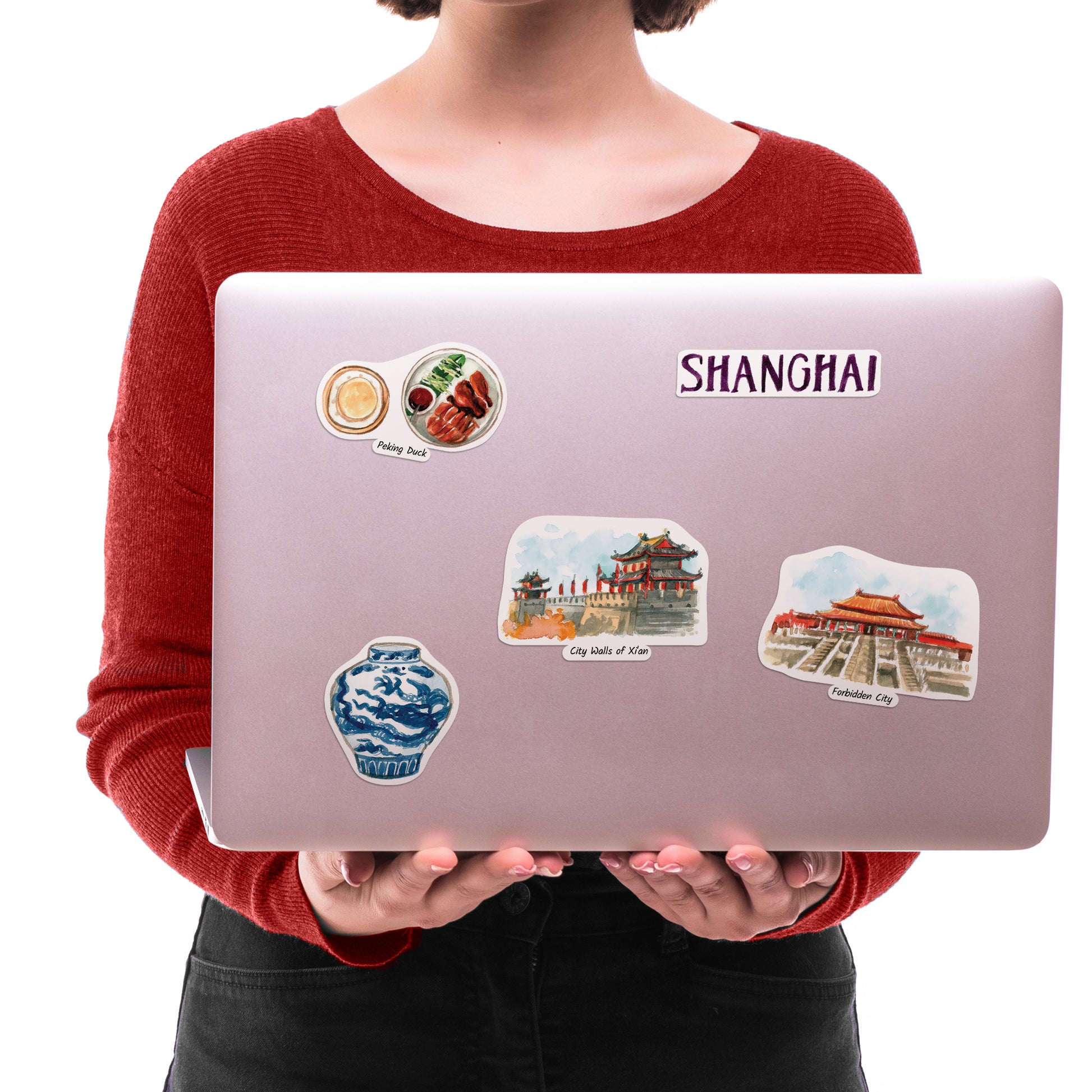 Ancient China Statement Stickers (28pcs)