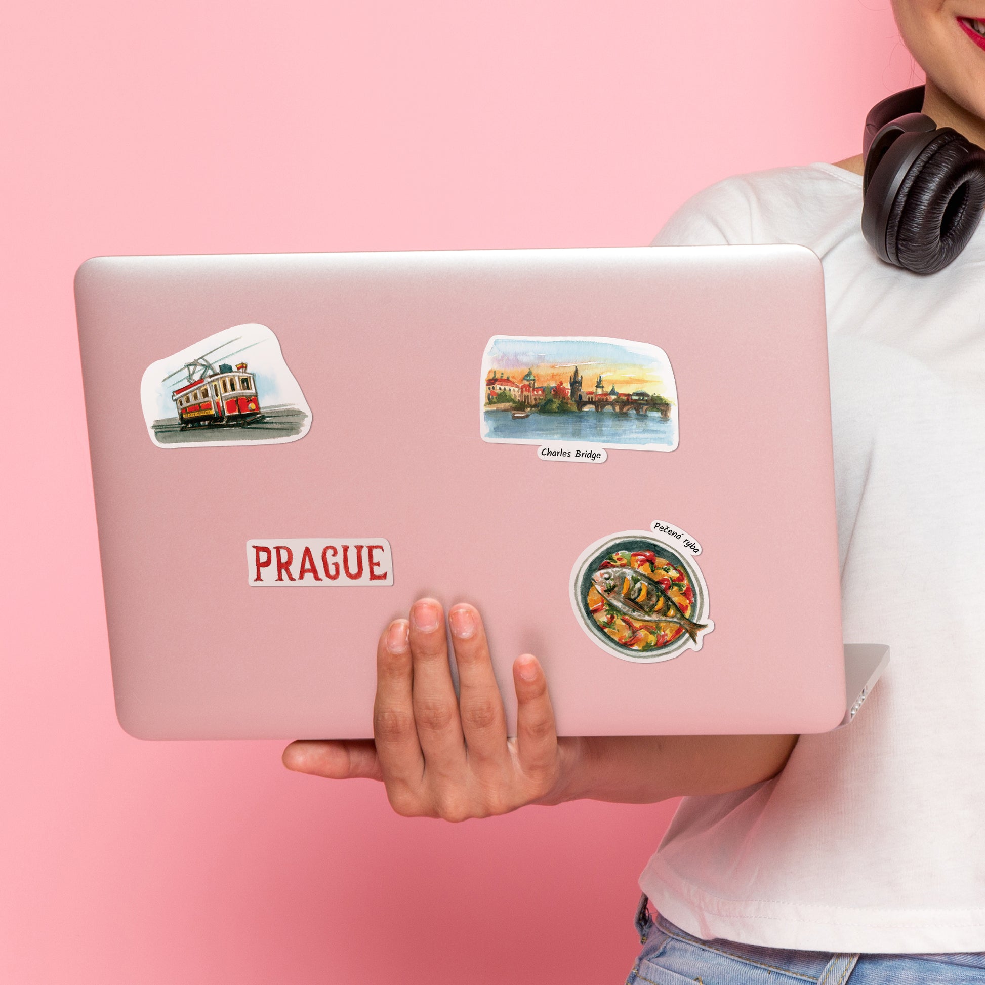 Charming Czech Republic Statement Stickers (28pcs)