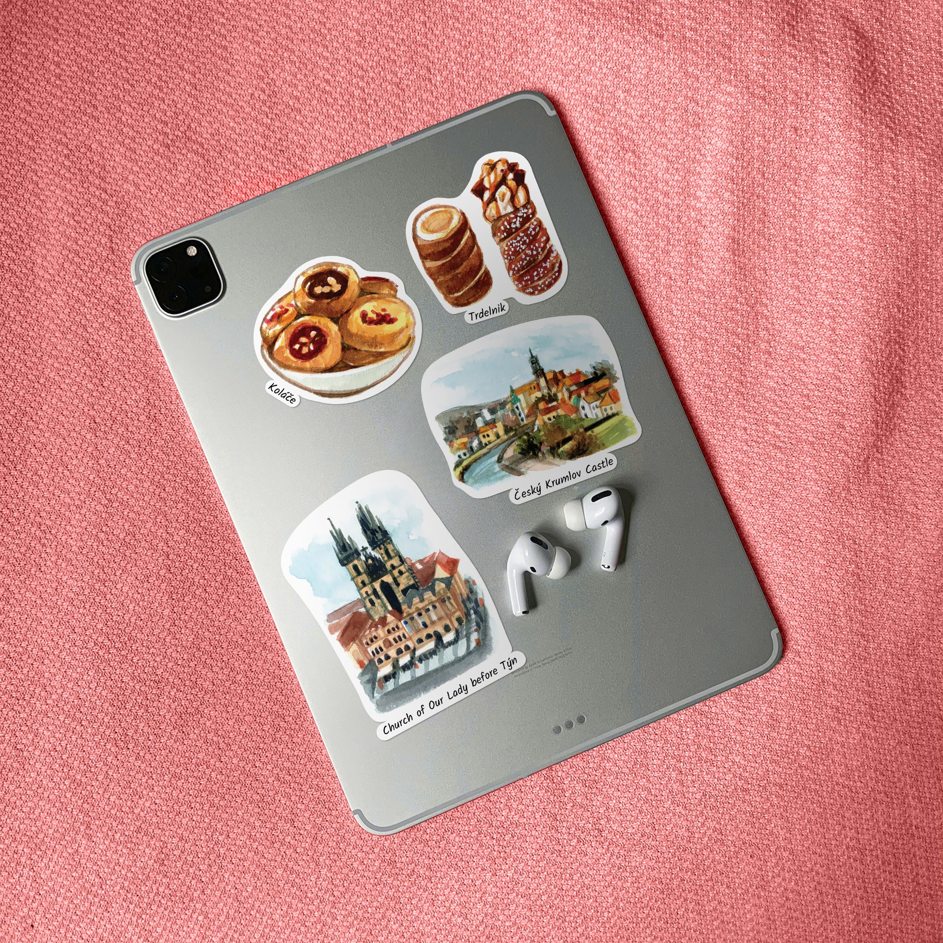 Charming Czech Republic Statement Stickers (28pcs)