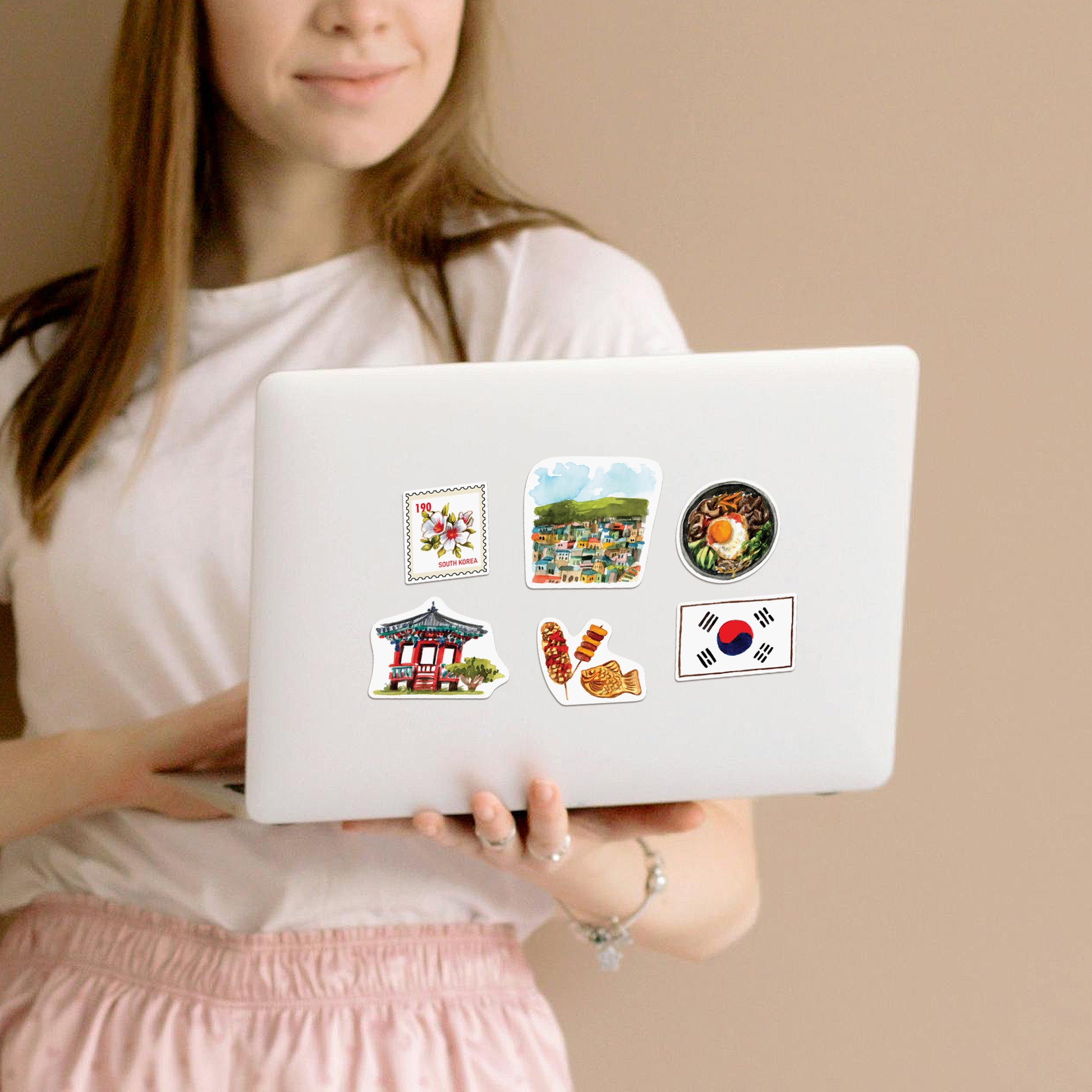 Scenic South Korea Statement Stickers (30pcs)