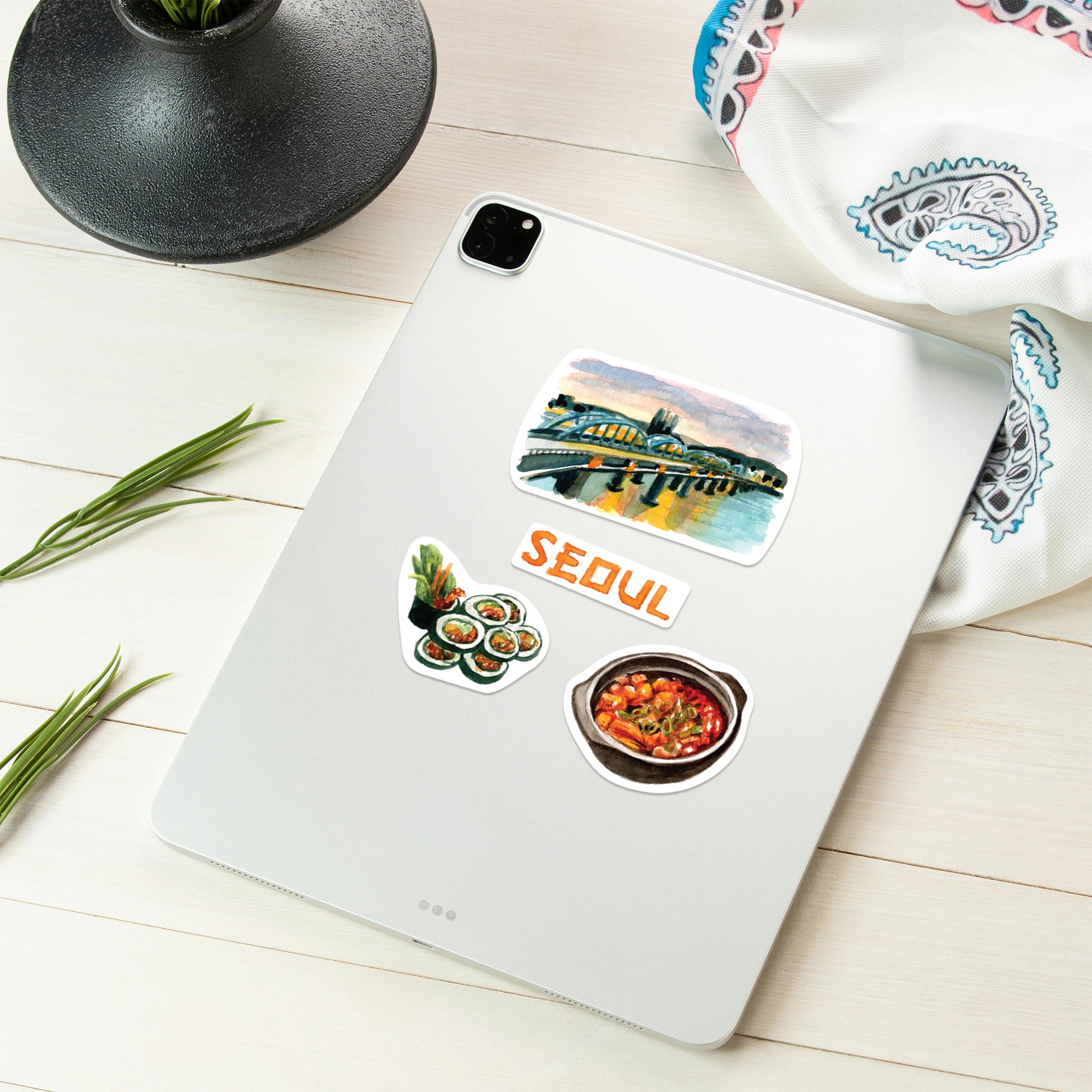 Scenic South Korea Statement Stickers (30pcs)