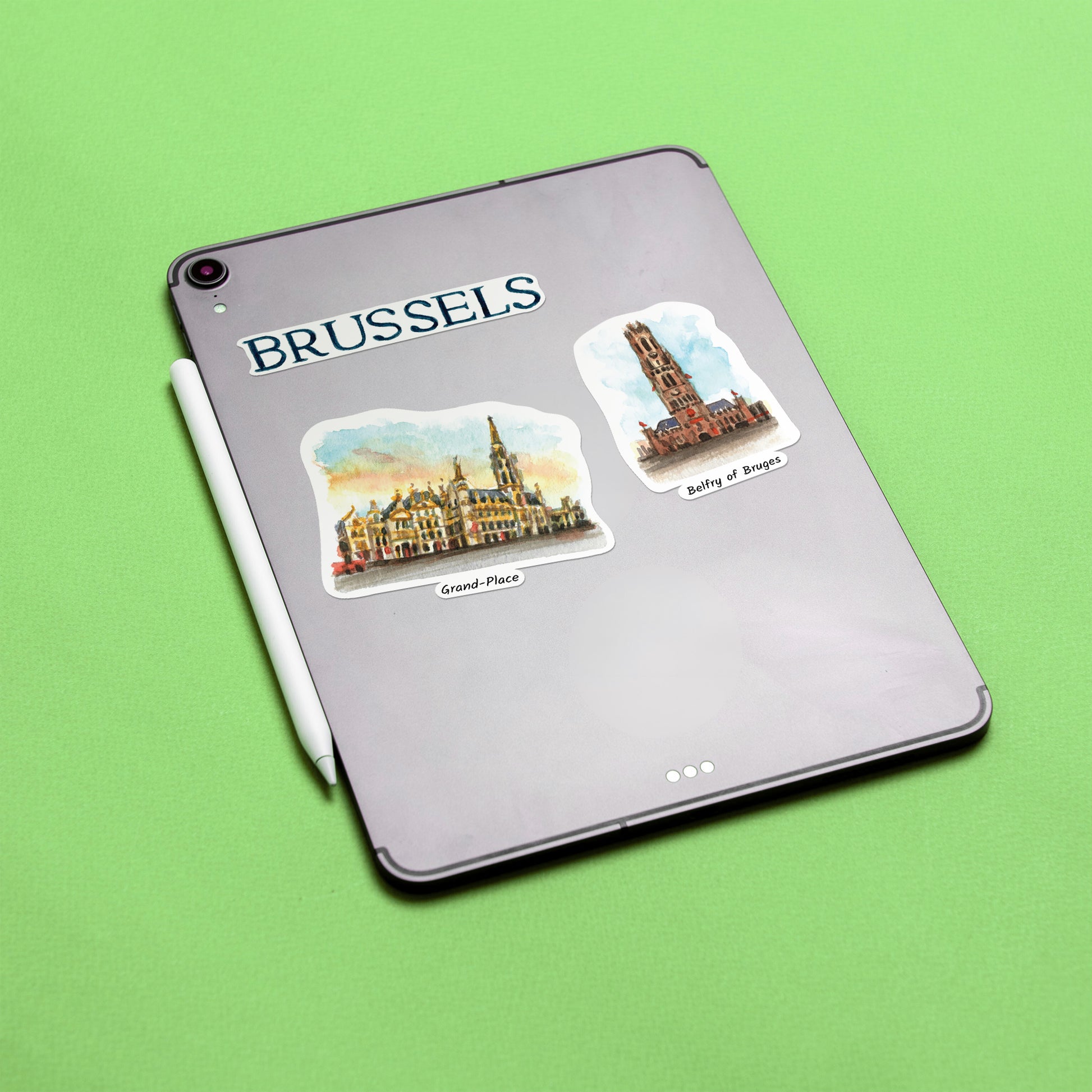 Beautiful Belgium Statement Stickers (28pcs)