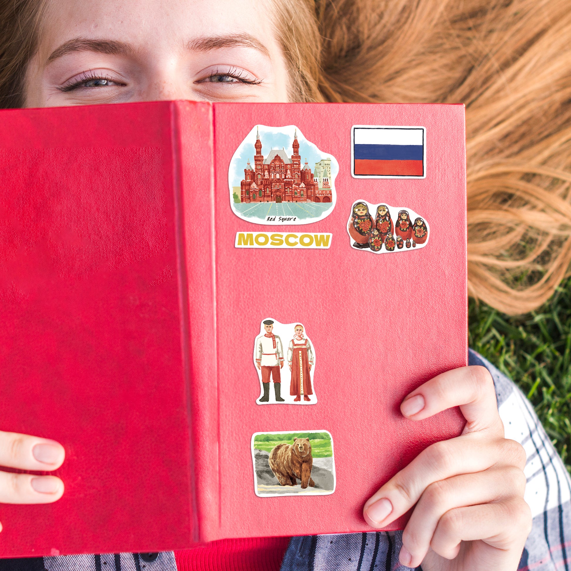Fascinating Russia Travel Stickers (28pcs)