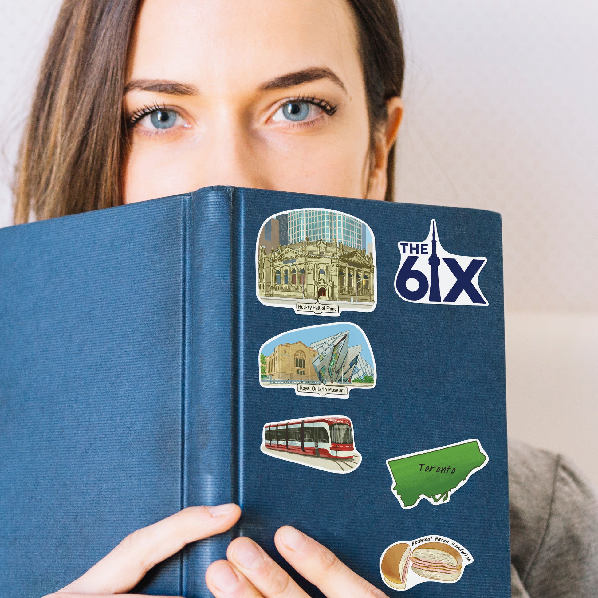 Trendy Toronto Travel Stickers (28pcs)