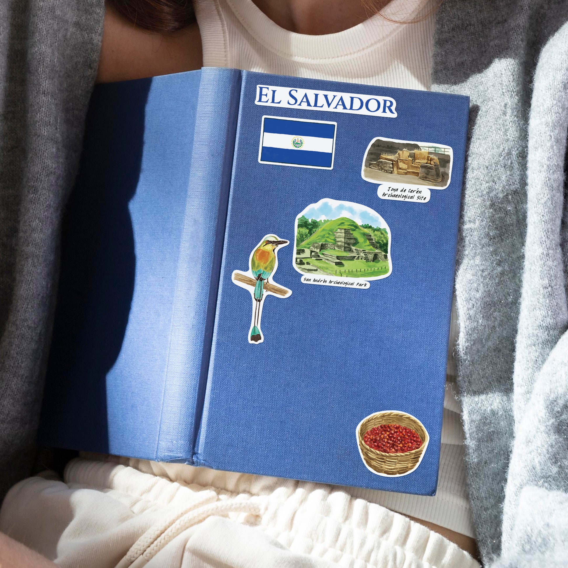 Epic El Salvador Travel Stickers (28pcs)