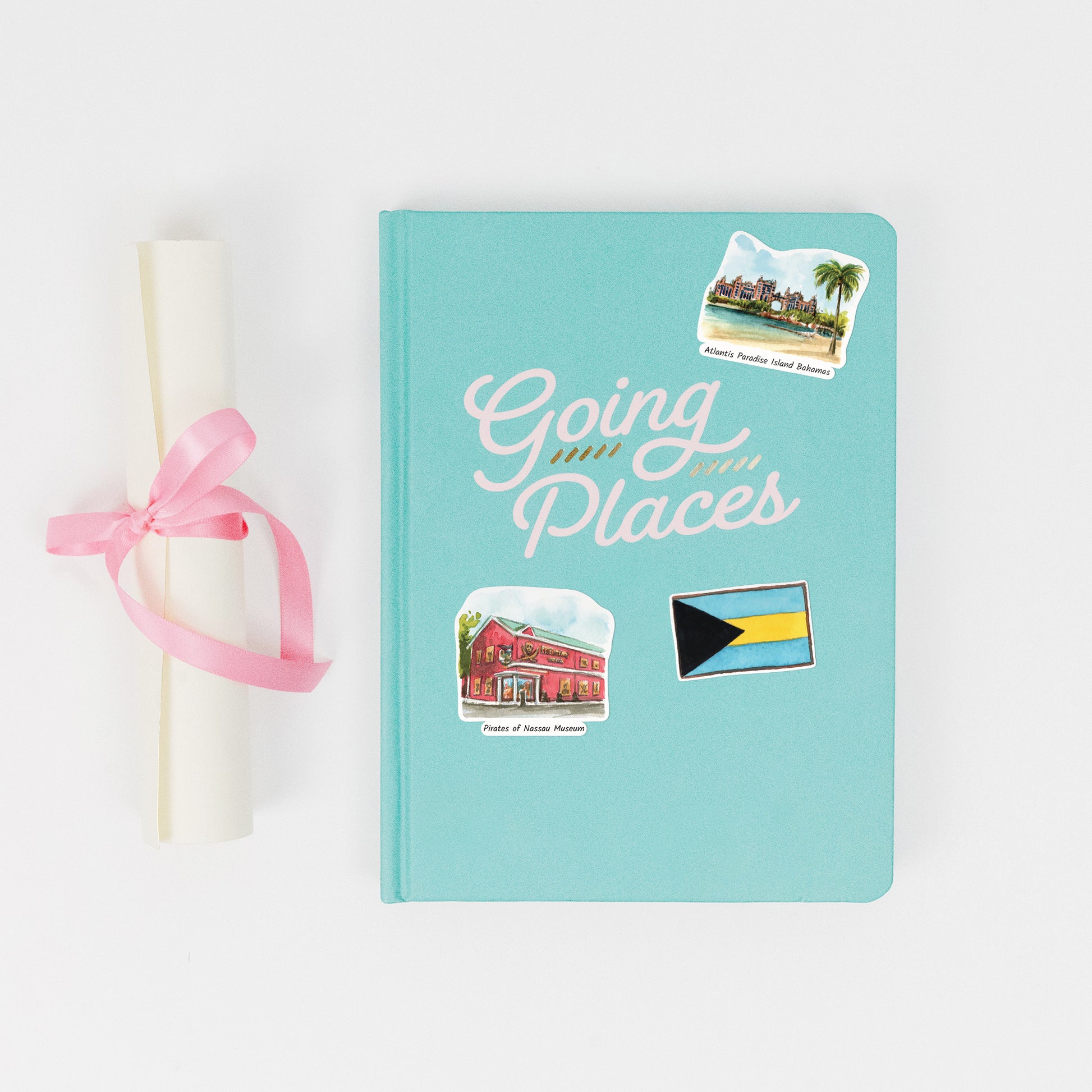 Blissful Bahamas Travel Stickers (28pcs)