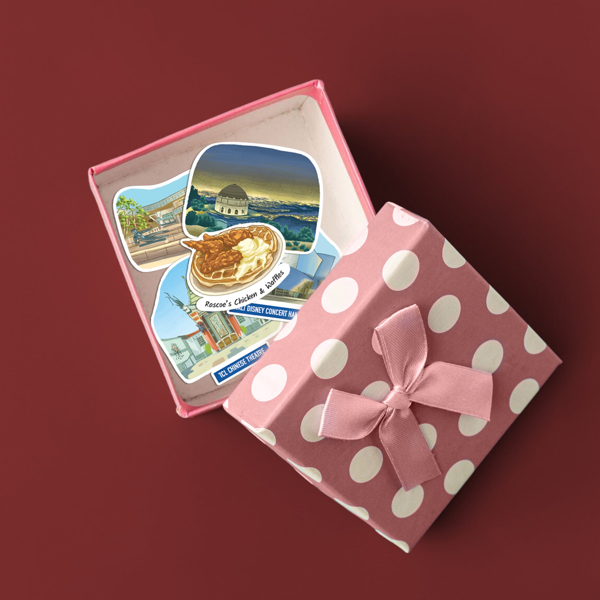 Lively Los Angeles Statement Stickers (28pcs)