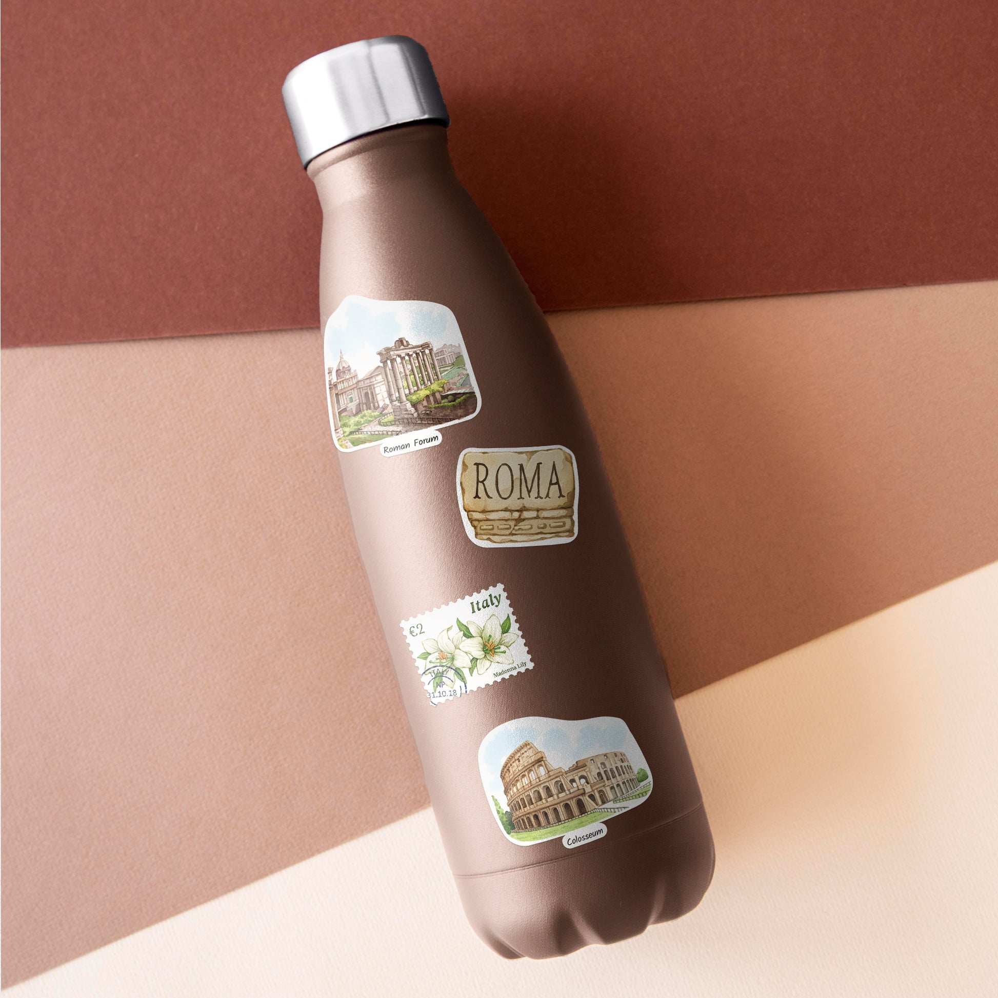 Indulgent Italy Travel Stickers (28pcs)