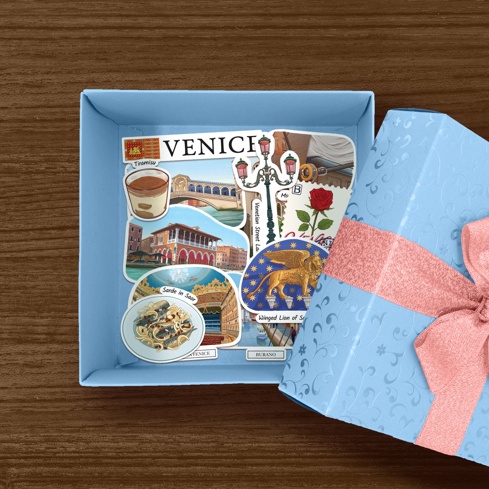 Velvety Venice Statement Stickers (28pcs)