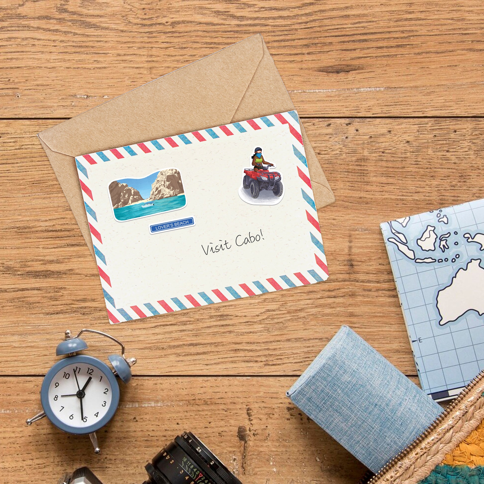 Cherished Cabo Travel Stickers (28pcs)