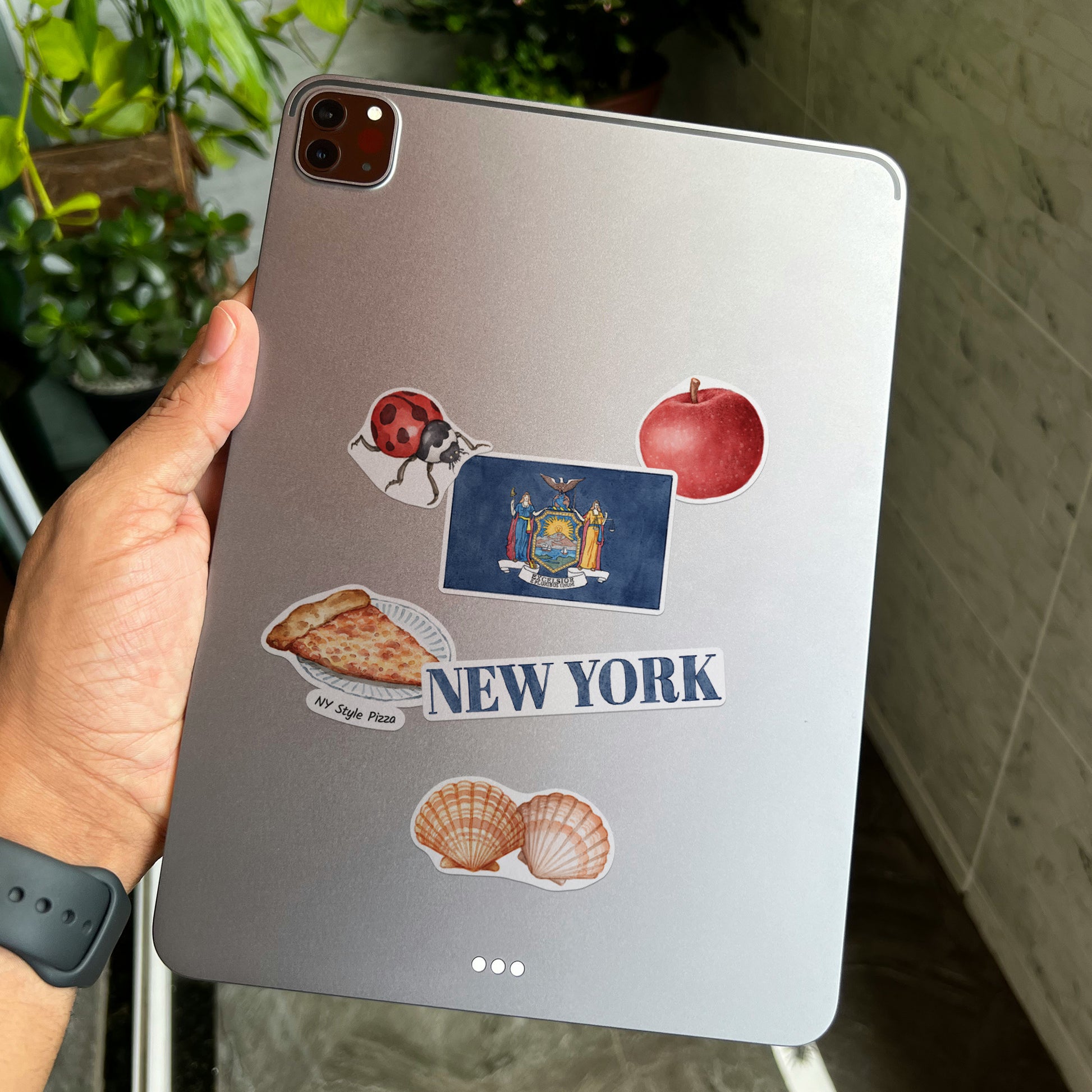 Nostalgic New York State Statement Stickers (28pcs)