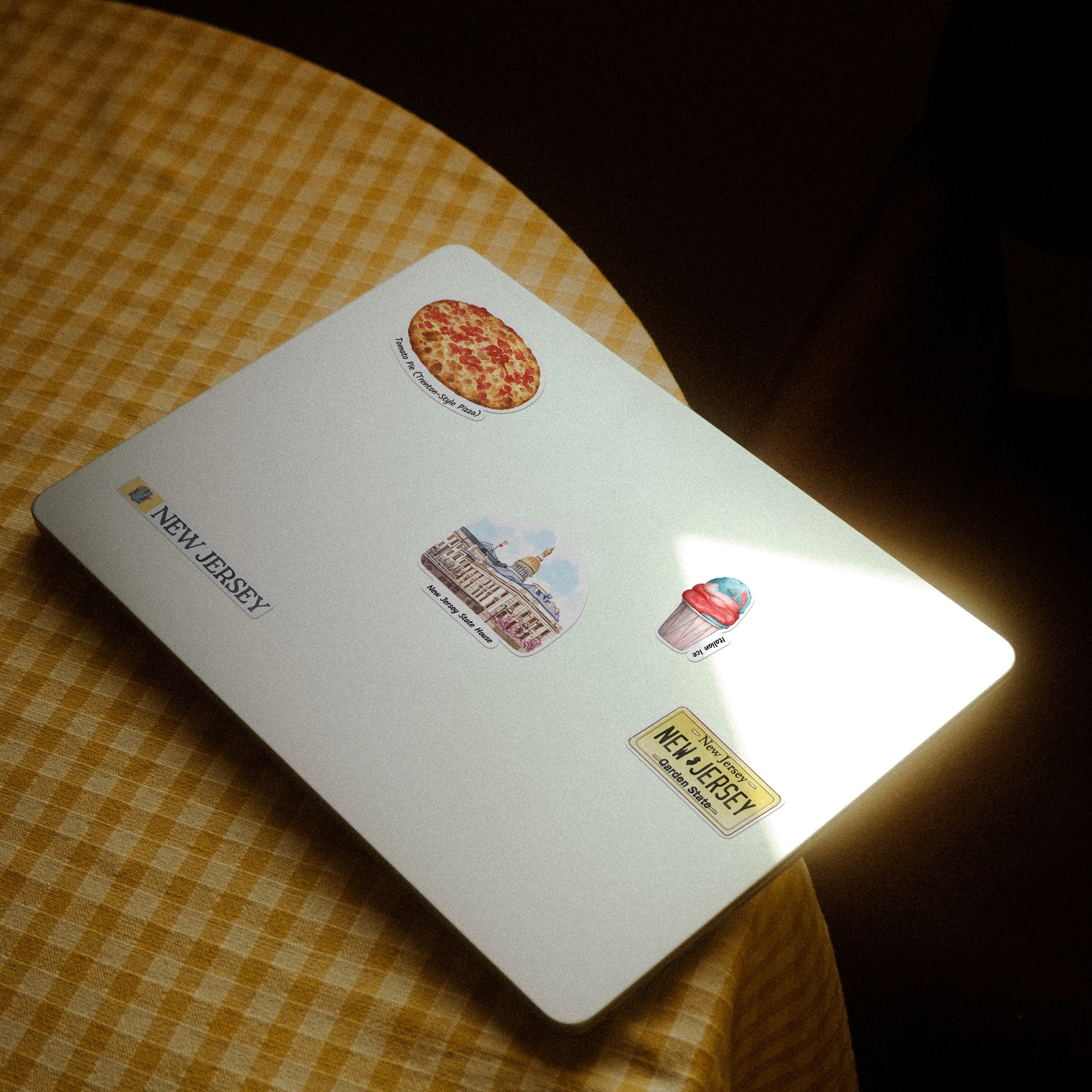 Nostalgic New Jersey Statement Stickers (28pcs)