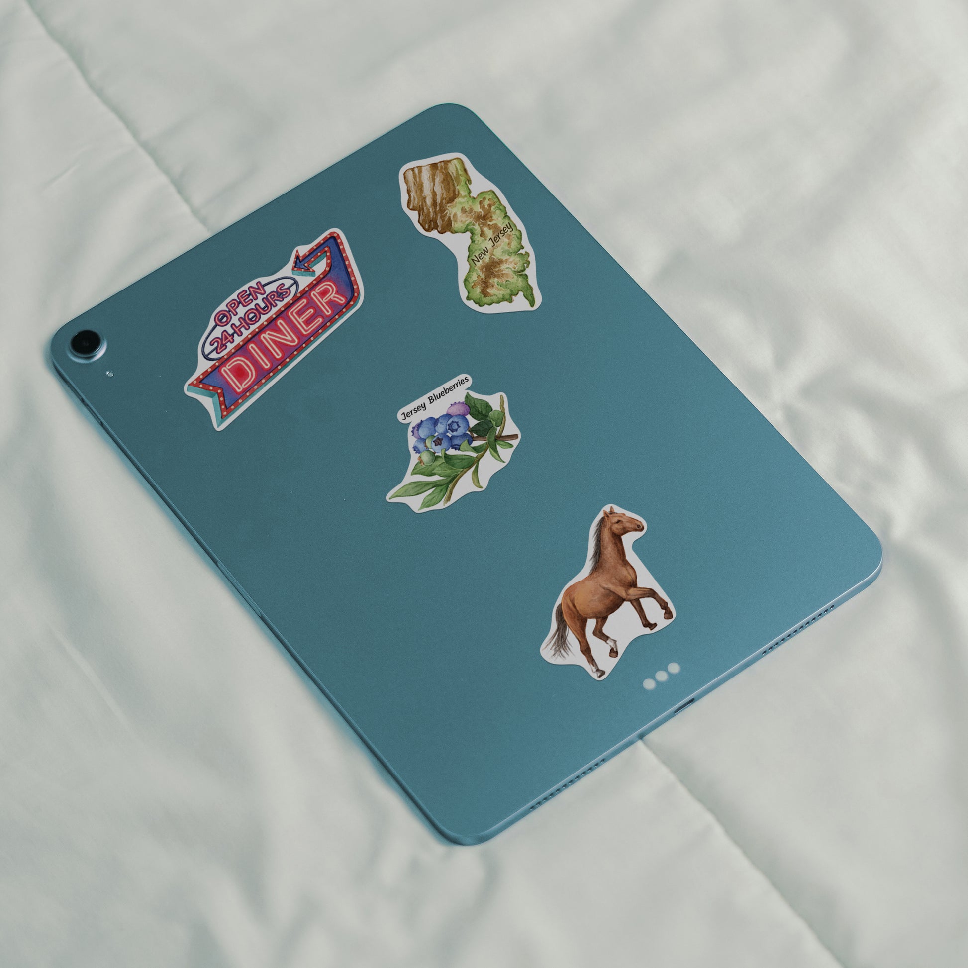Nostalgic New Jersey Statement Stickers (28pcs)