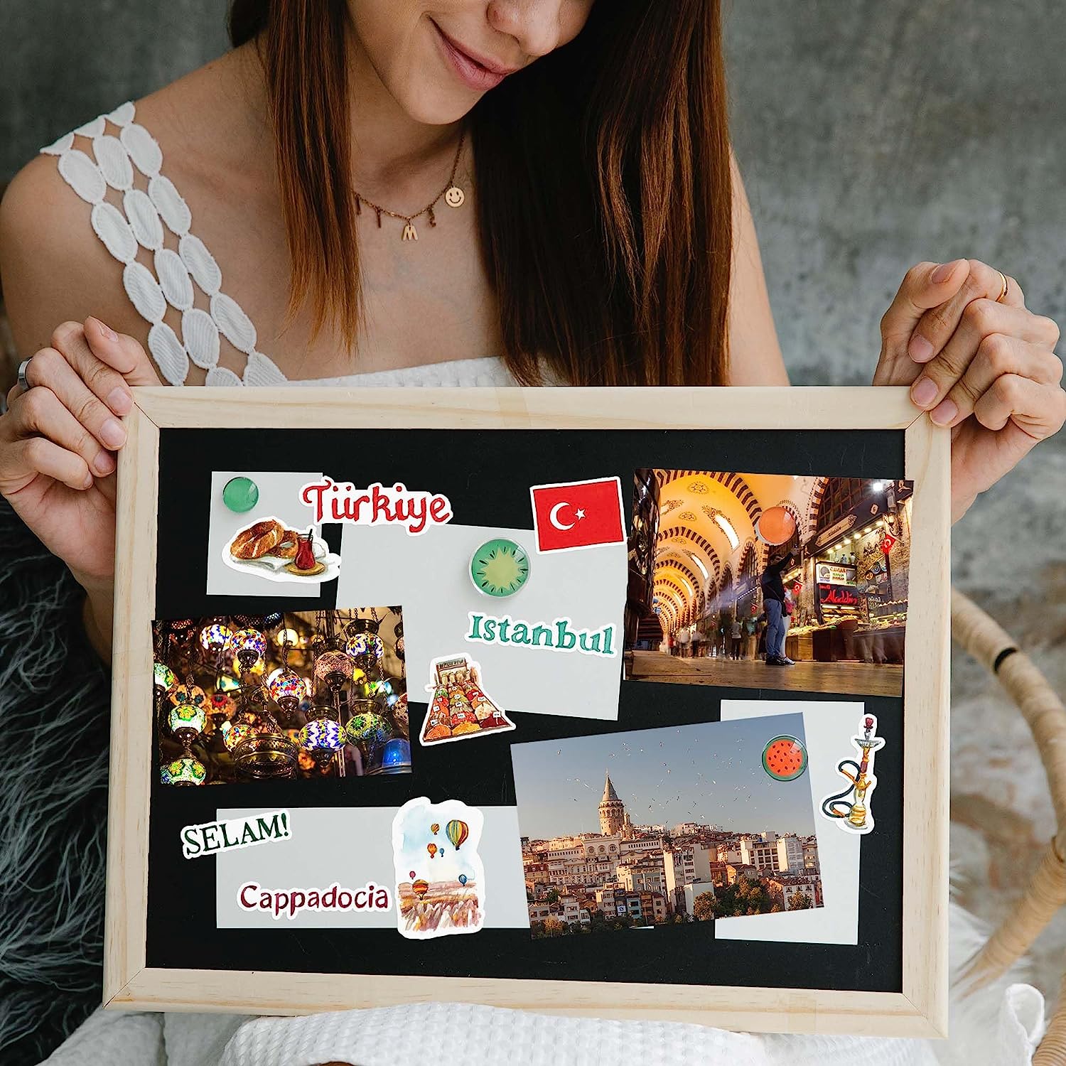 Tantalizing Turkiye Travel Stickers (31 Pieces)