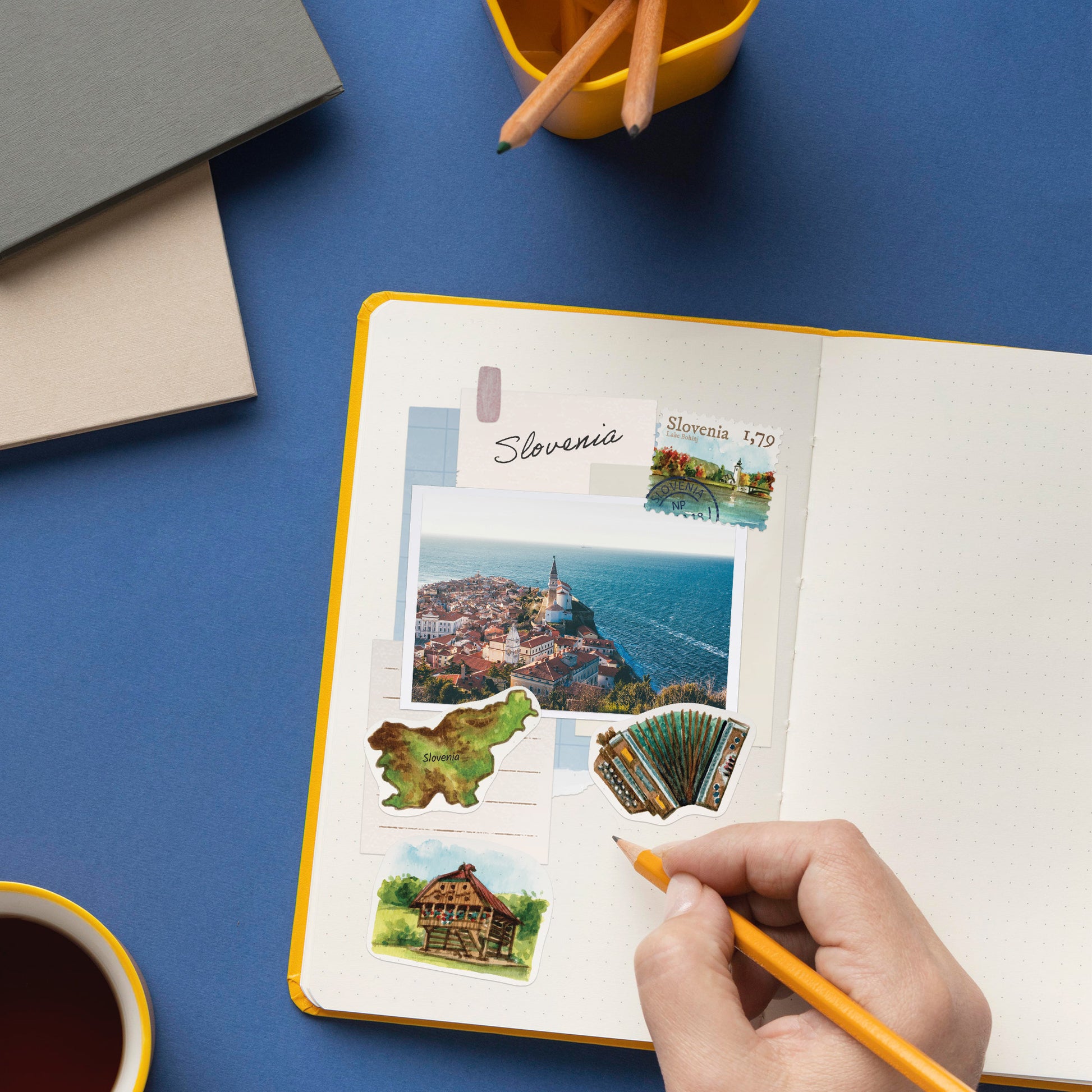 Scenic Slovenia Travel Stickers (28pcs)