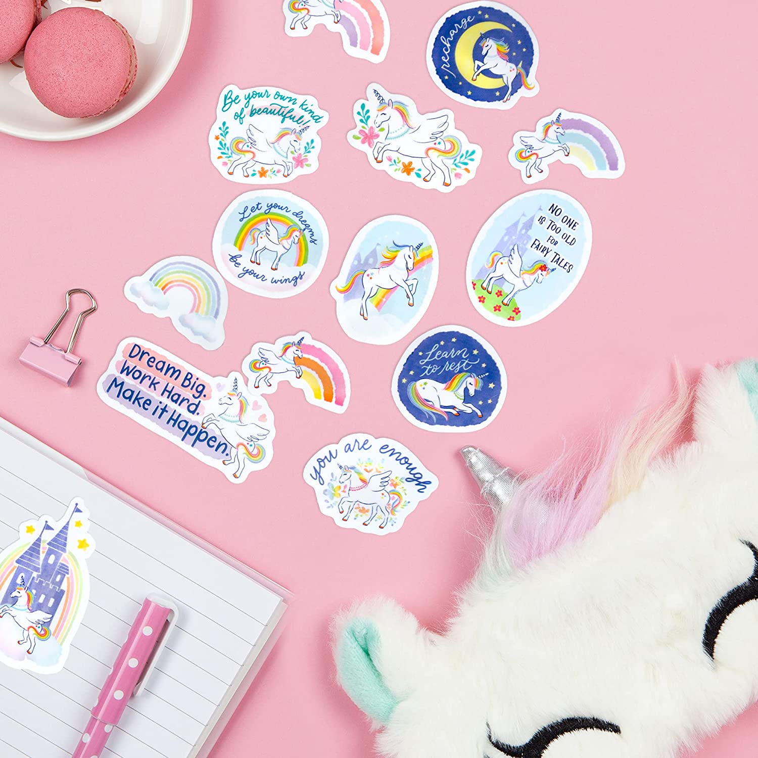 Unicorn Sticker Bundle (100+ Pieces)
