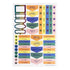 Motivational Quote Sticker Set (6 Sheets) - Navy Peony