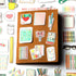 Navy Peony Stationery Lover Planner Addict Sticker Pack (70+ pieces) - Navy Peony